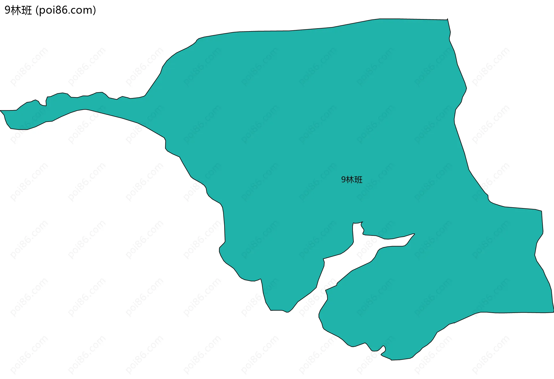 9林班边界地图