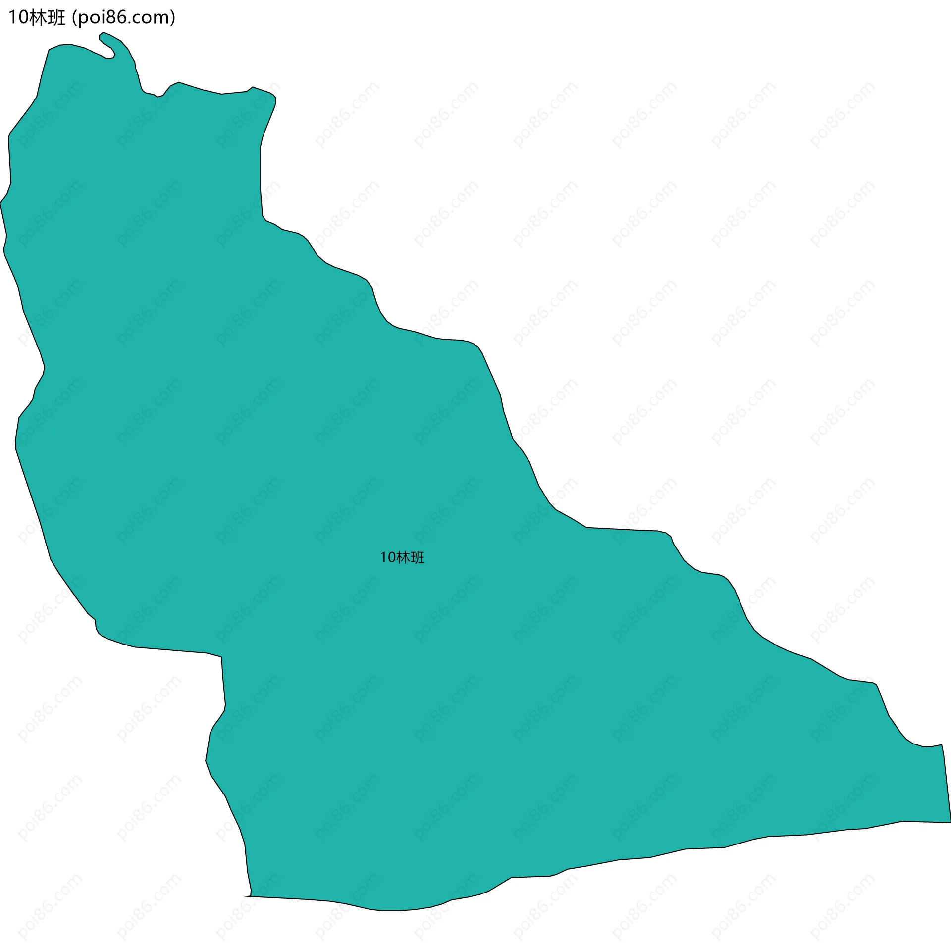 10林班边界地图
