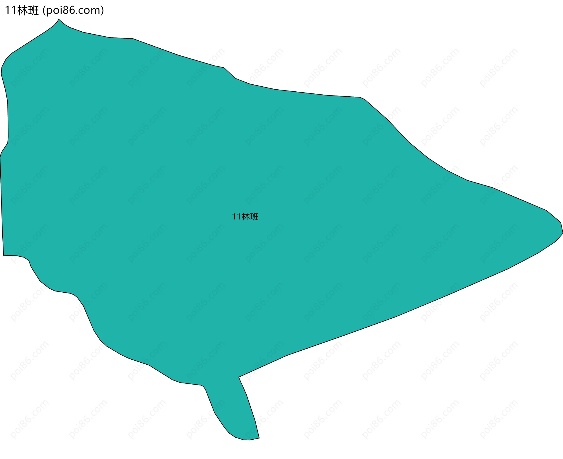 11林班边界地图