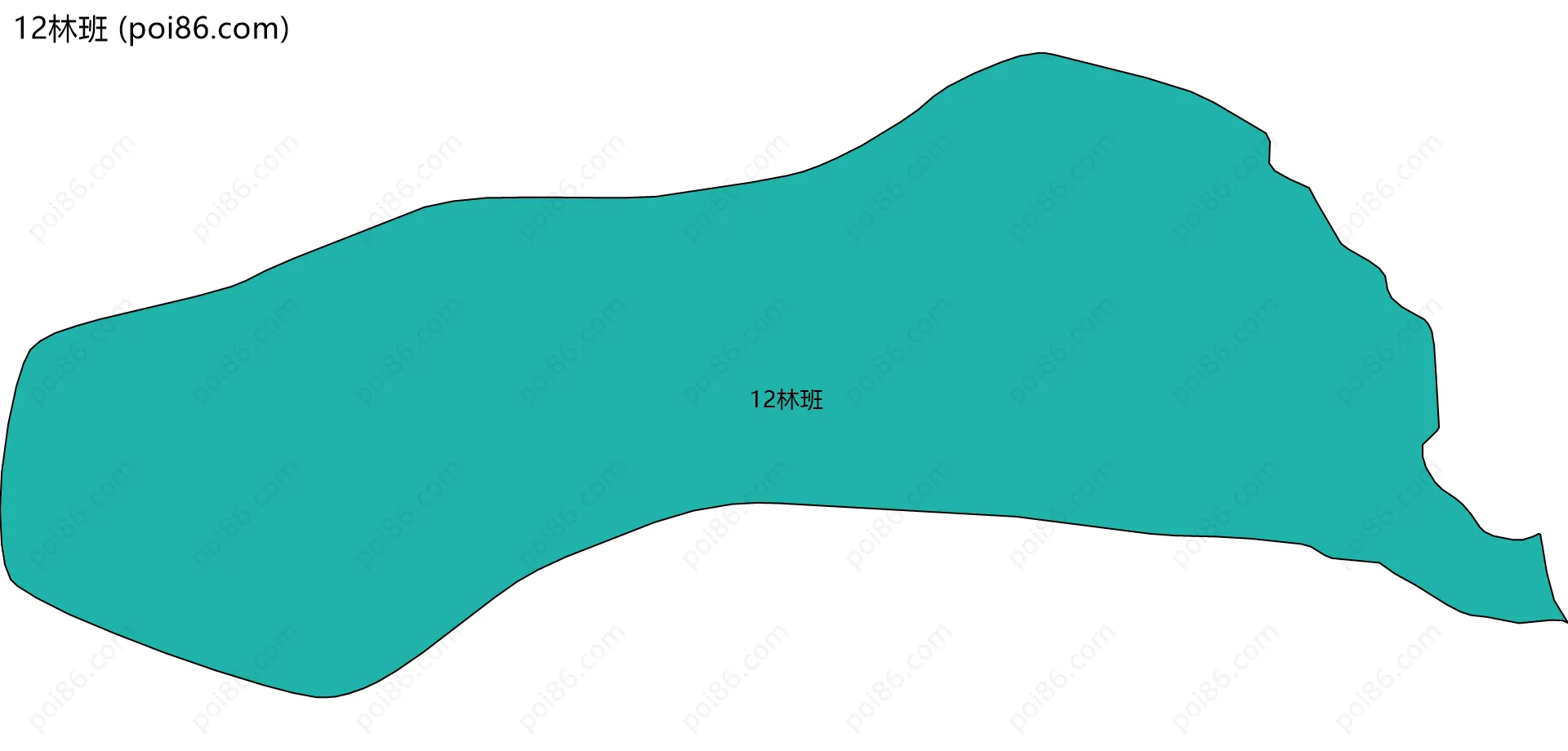 12林班边界地图