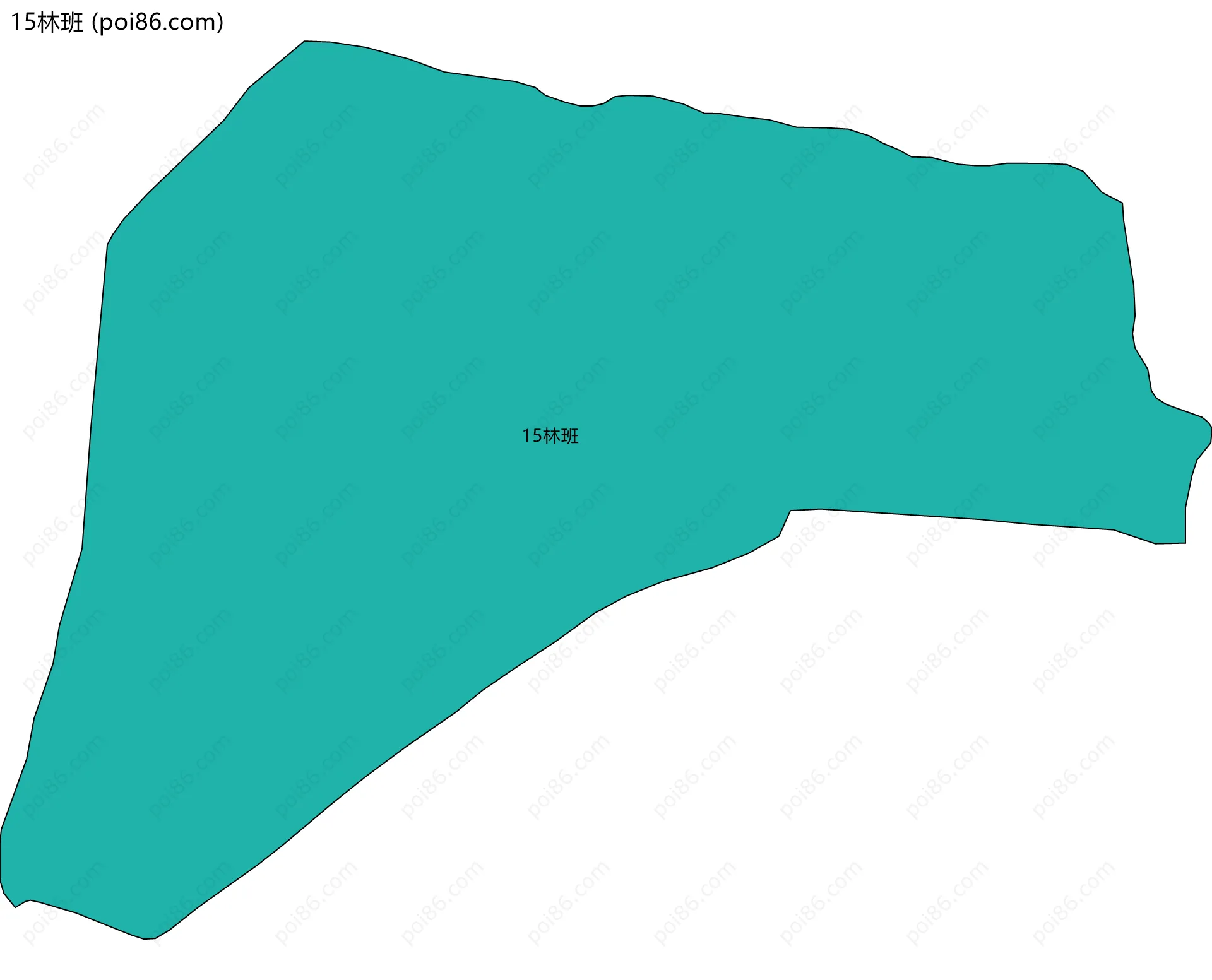 15林班边界地图