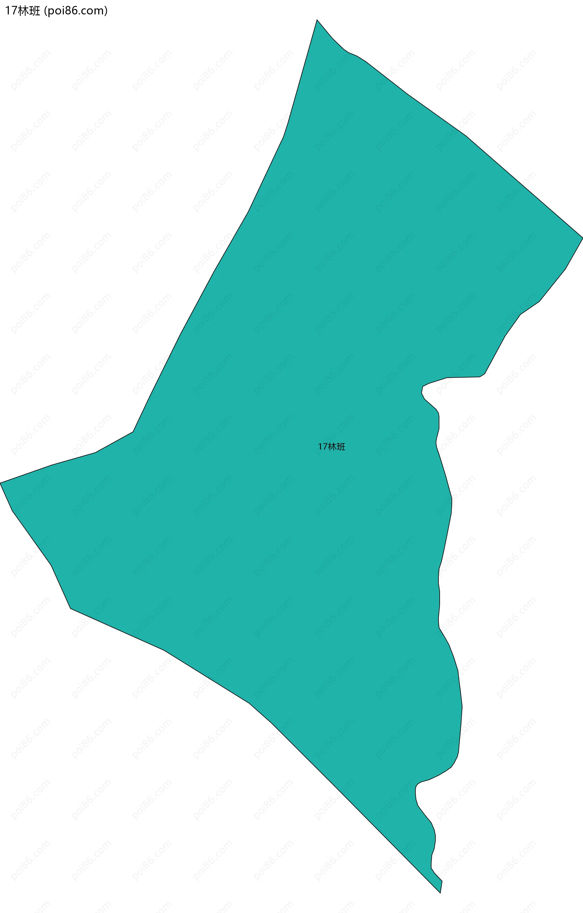 17林班边界地图