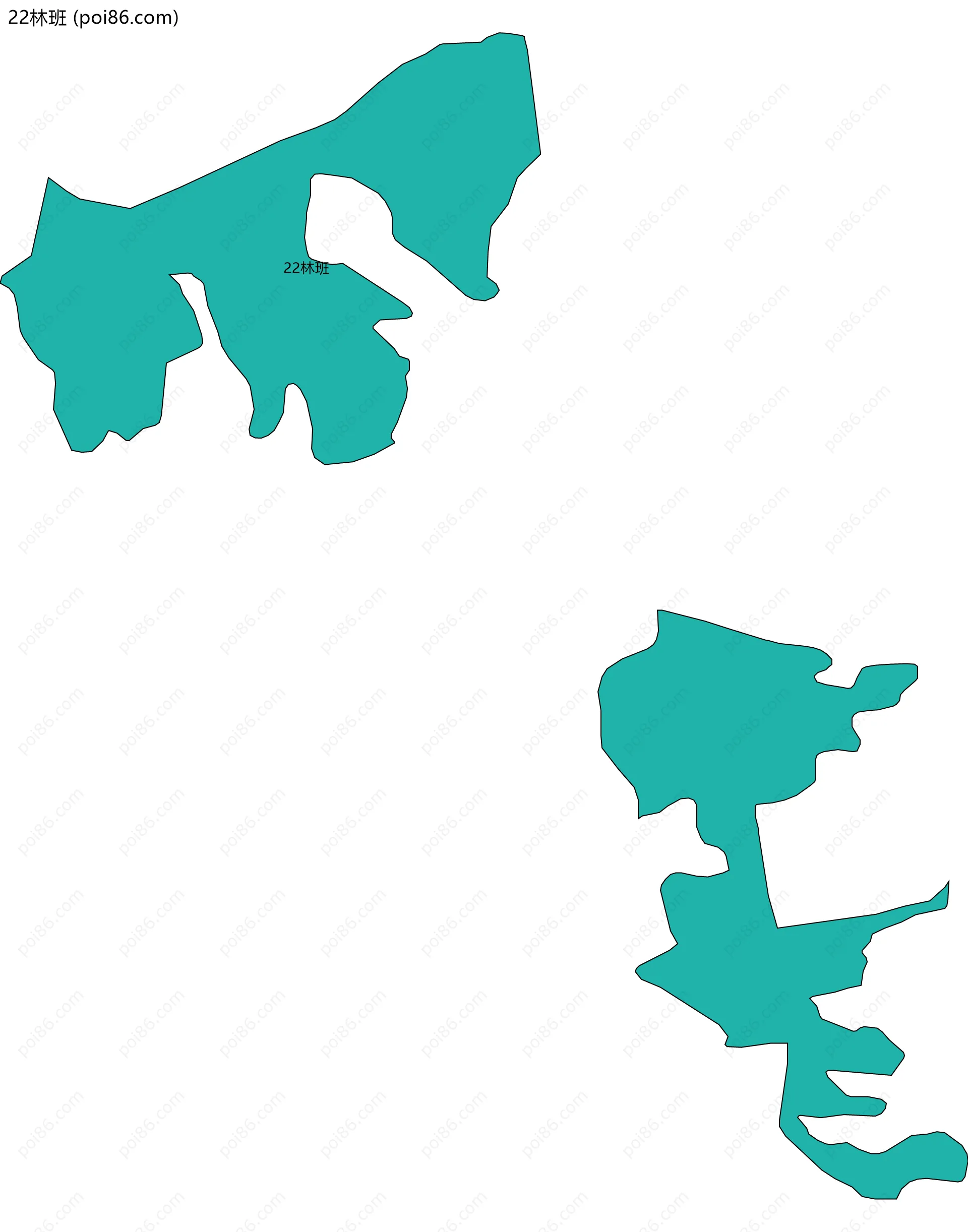 22林班边界地图