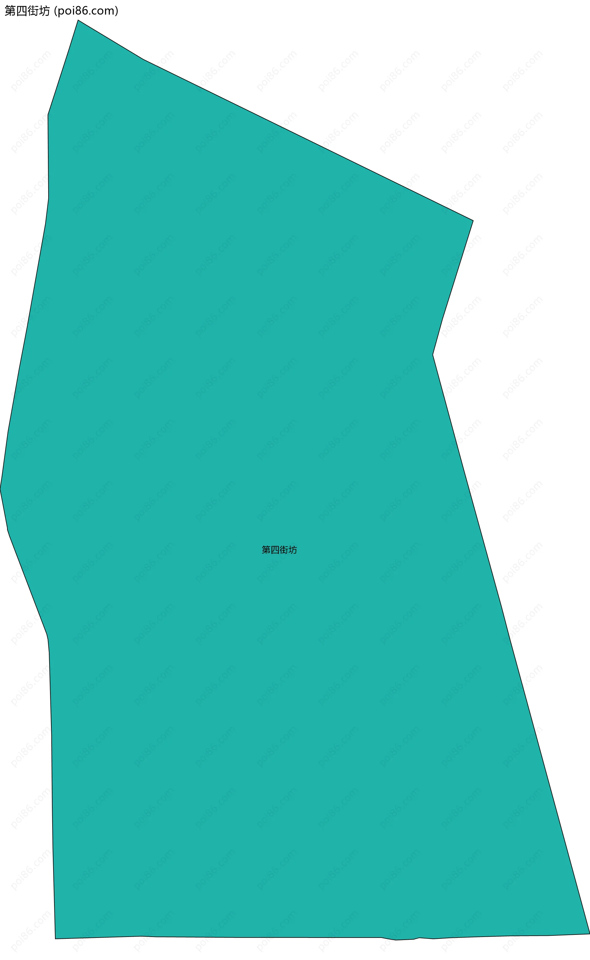 第四街坊边界地图