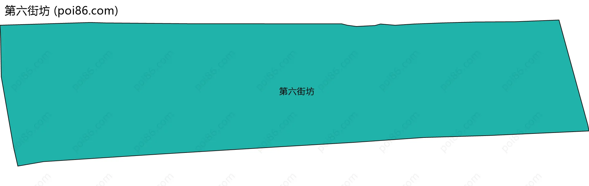 第六街坊边界地图