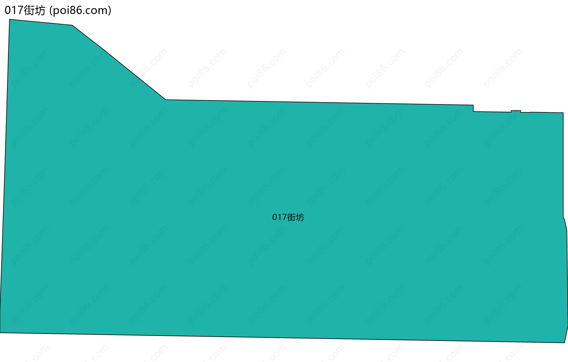 017街坊边界地图