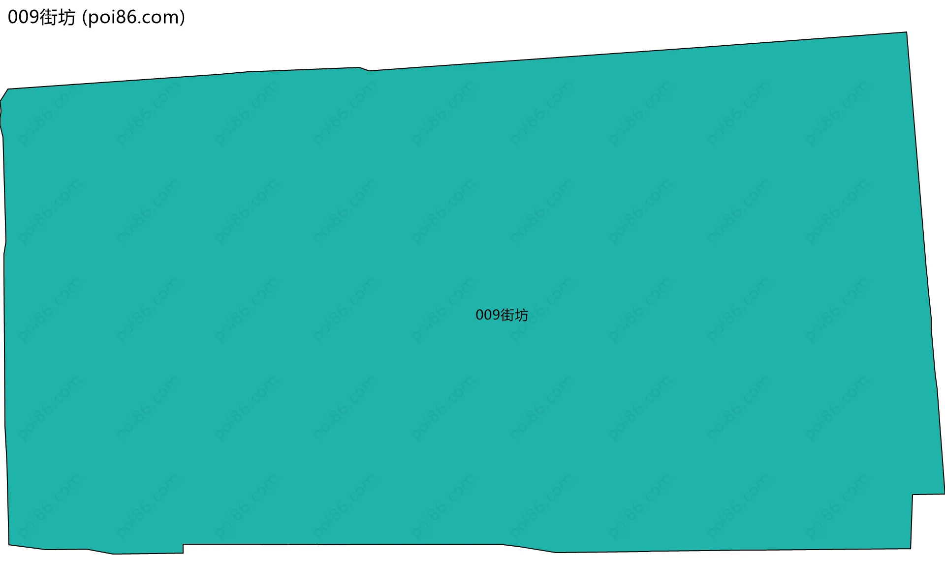 009街坊边界地图