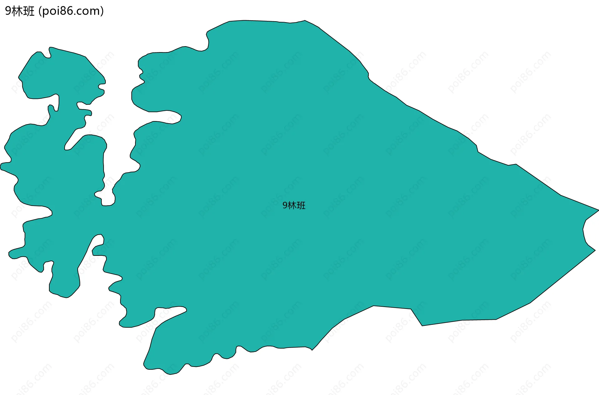 9林班边界地图