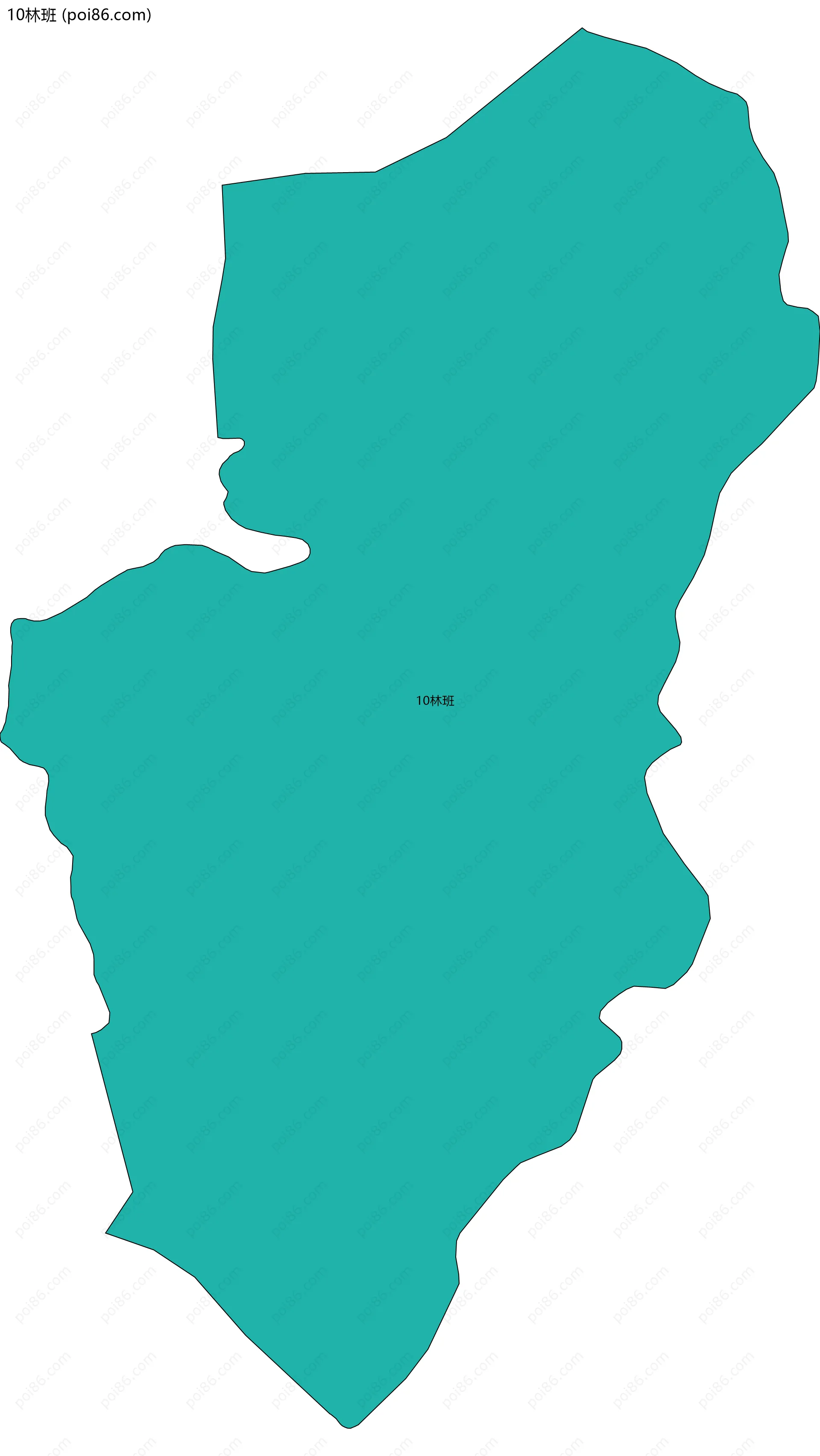 10林班边界地图