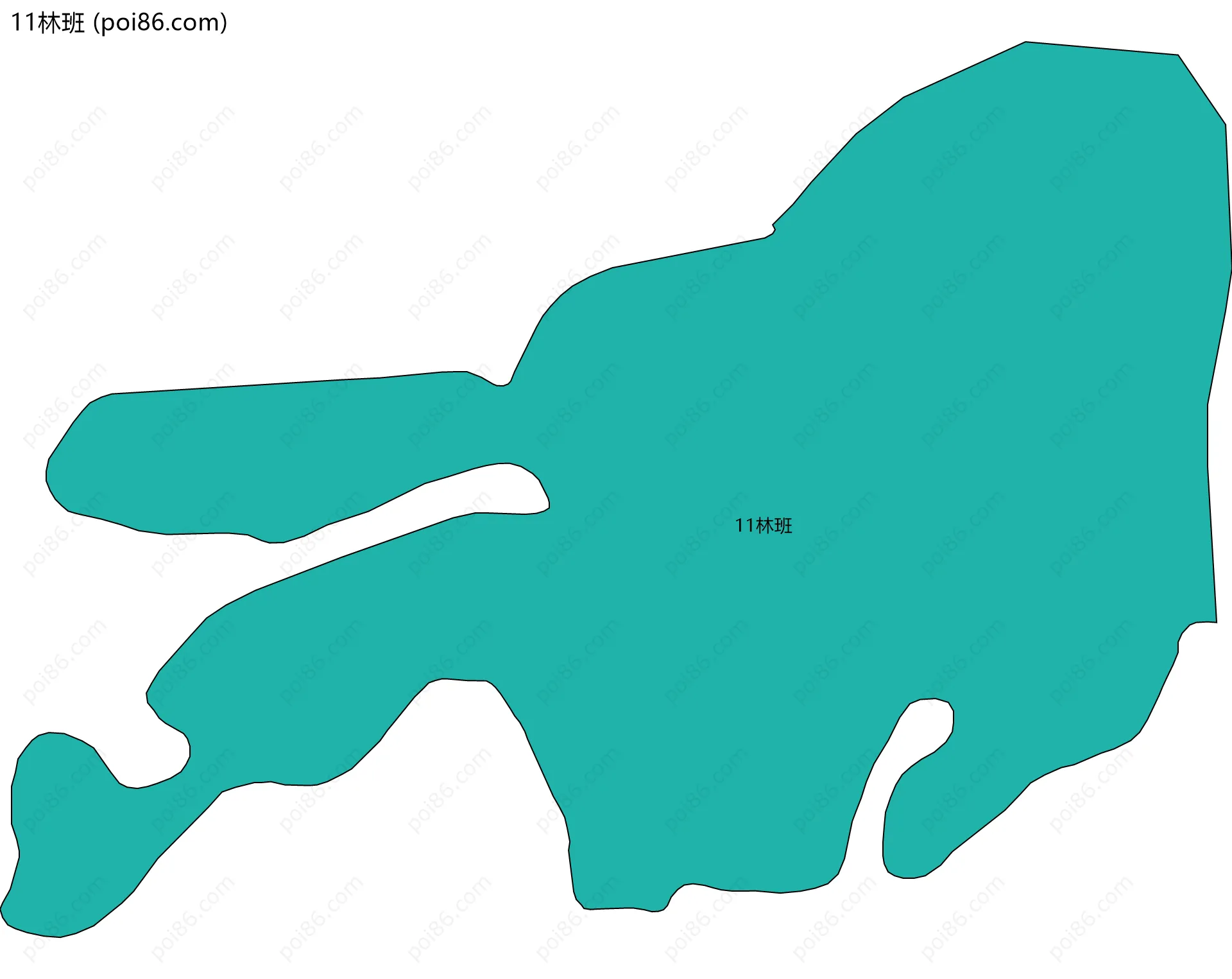11林班边界地图