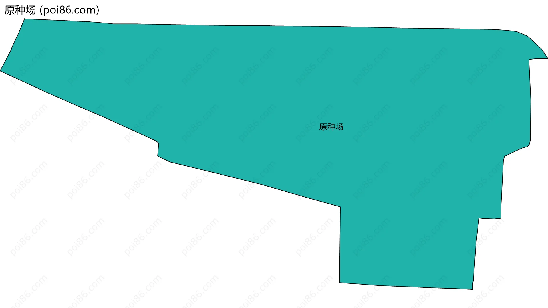 原种场边界地图