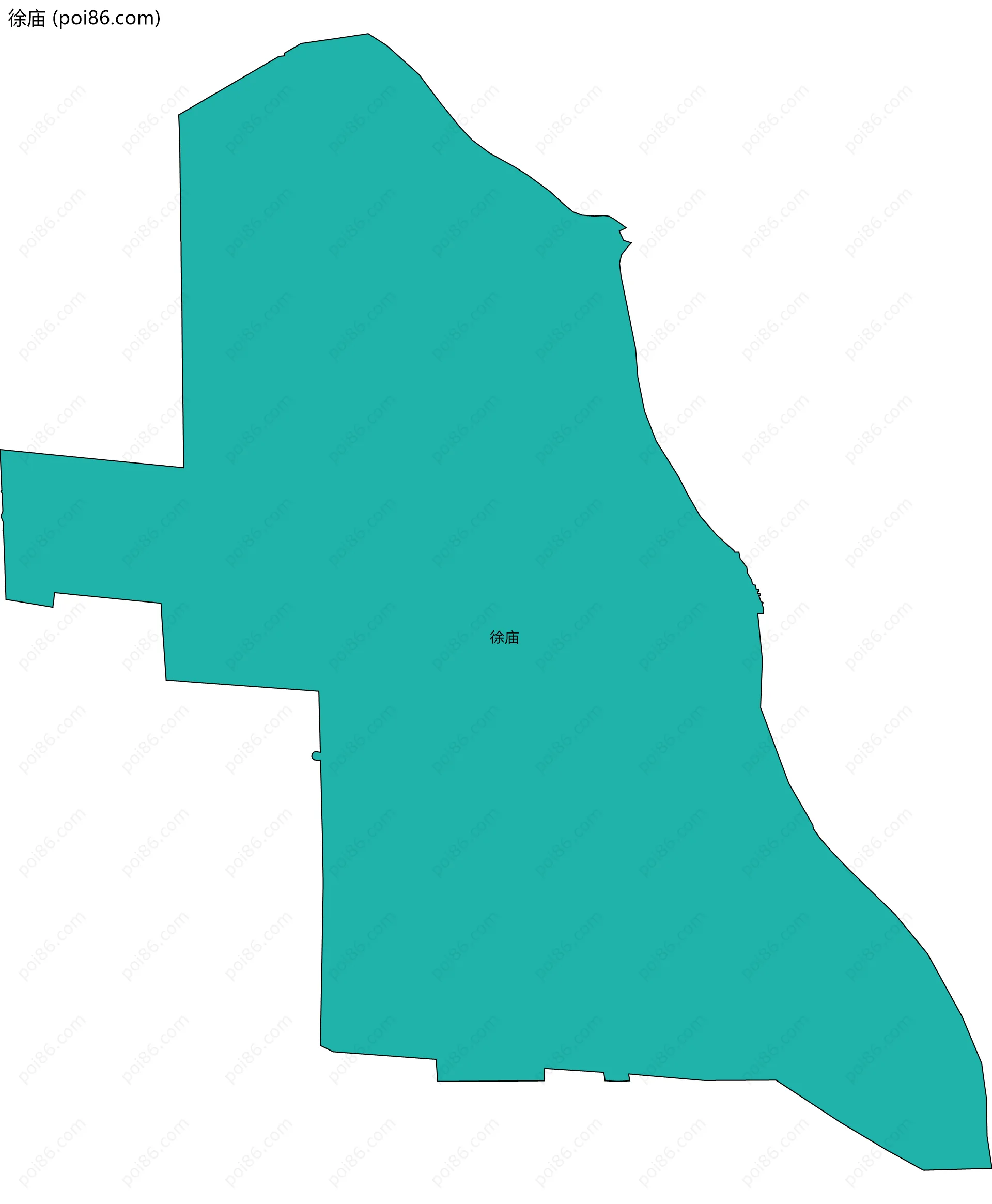 徐庙边界地图