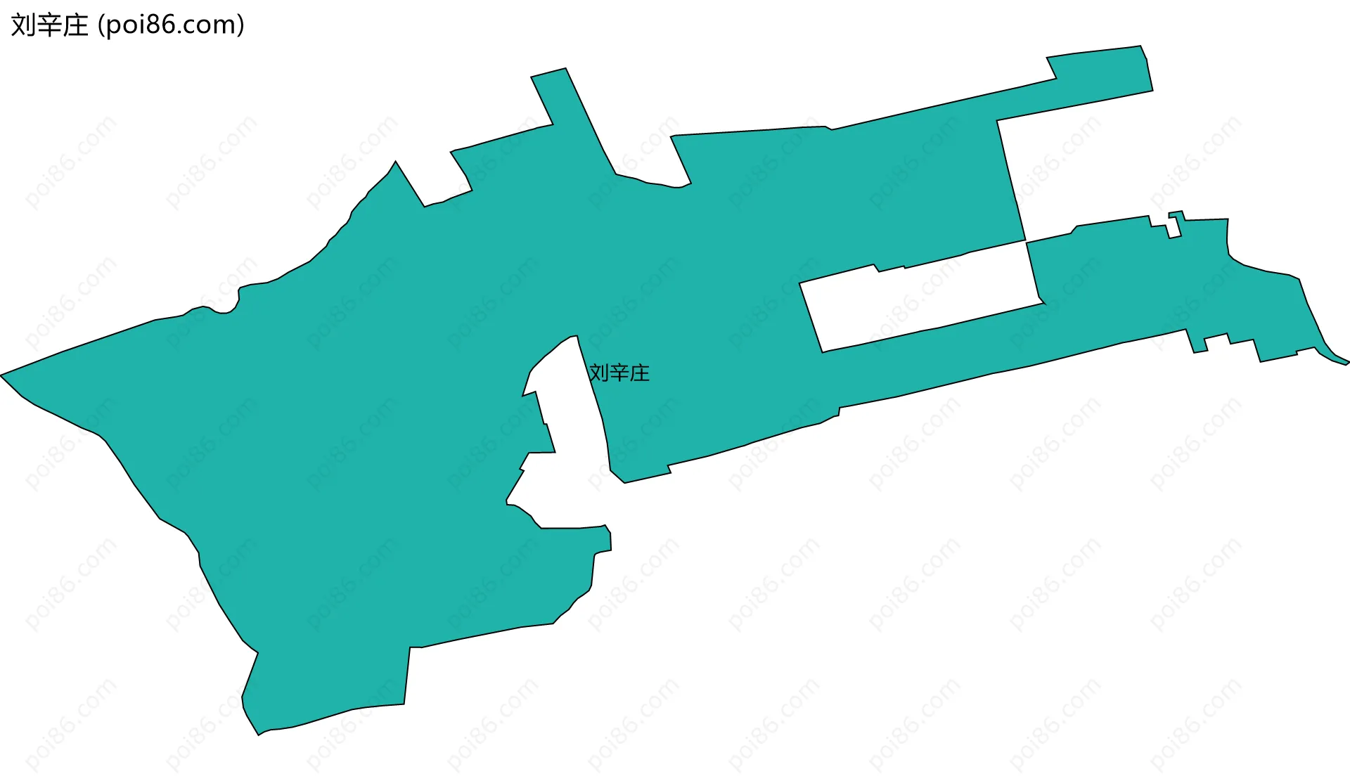 刘辛庄边界地图