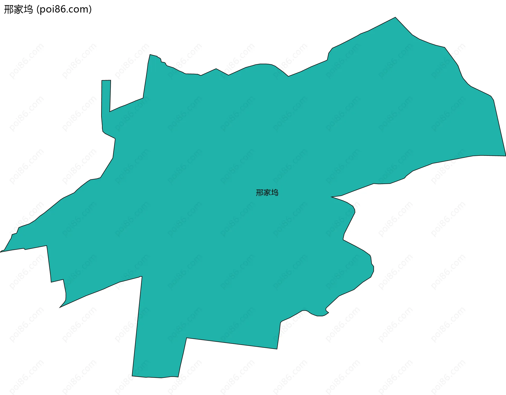 邢家坞边界地图