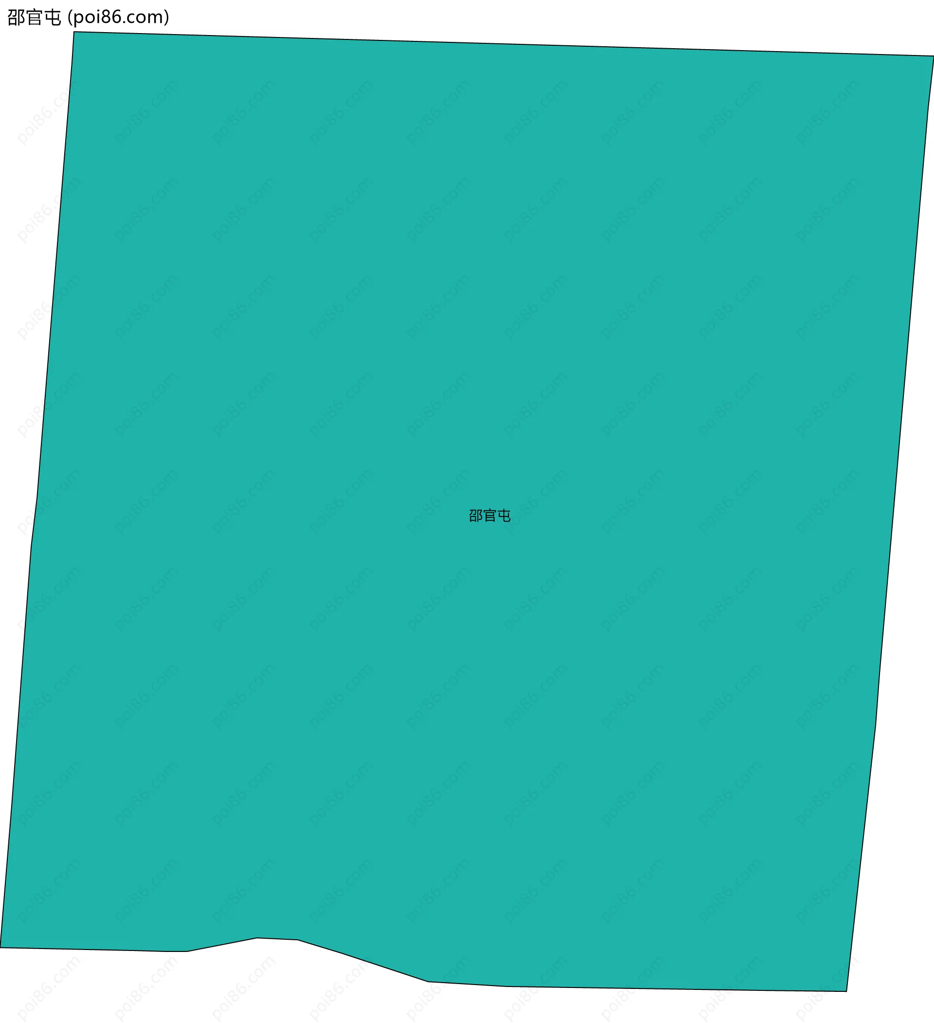 邵官屯边界地图