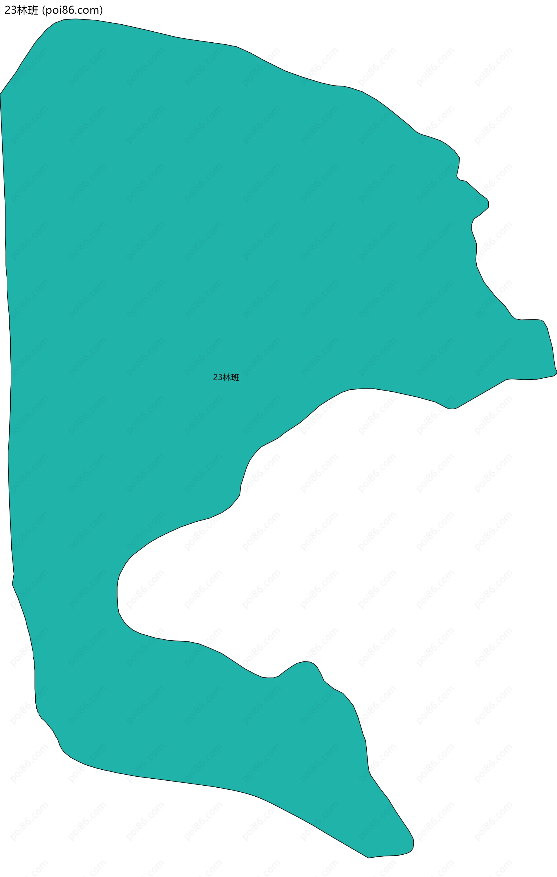 23林班边界地图