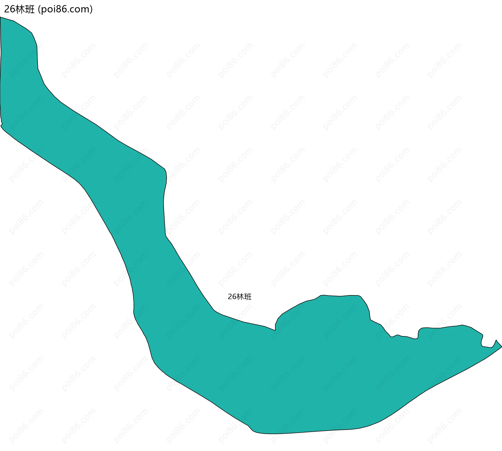 26林班边界地图