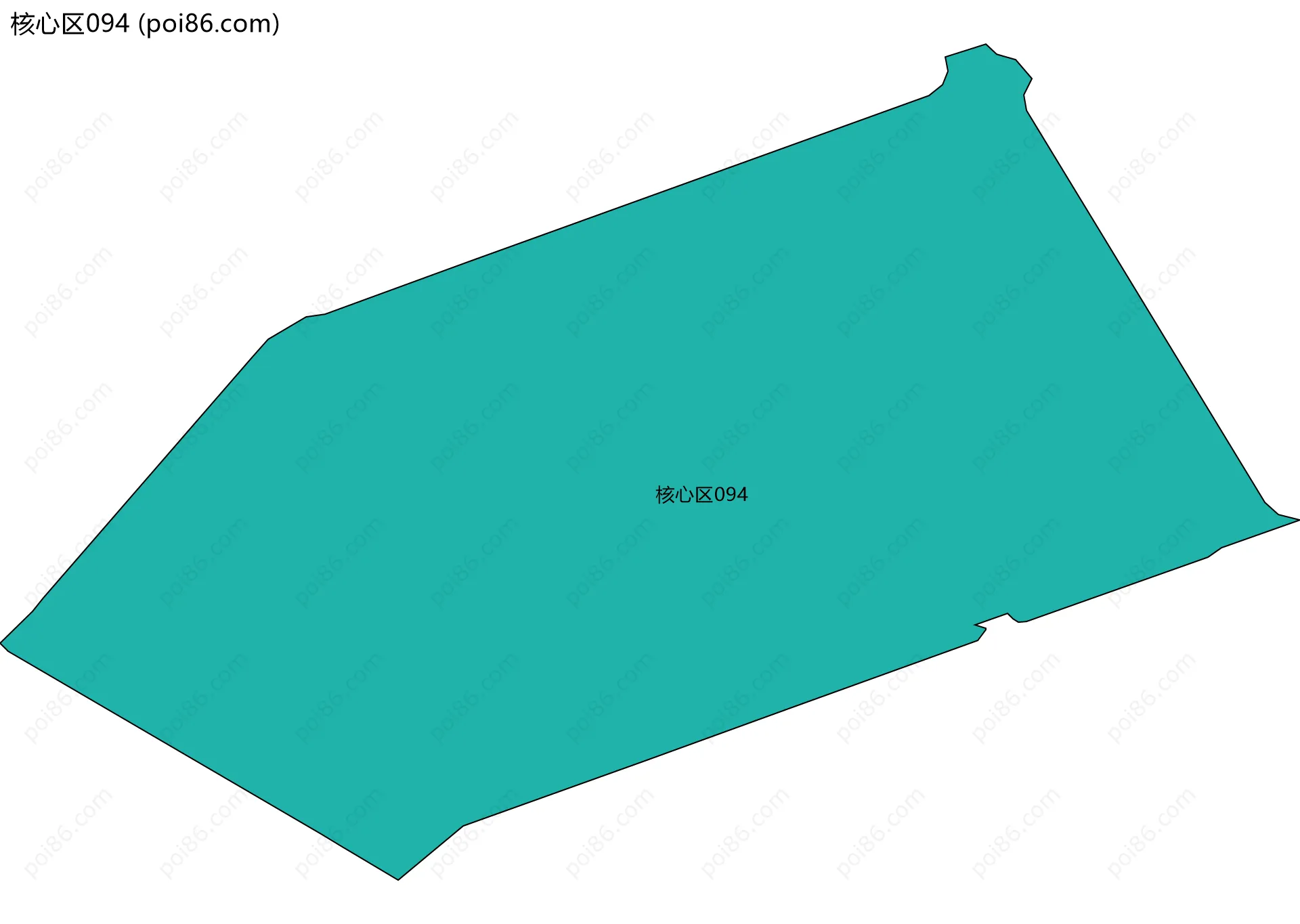 核心区094边界地图