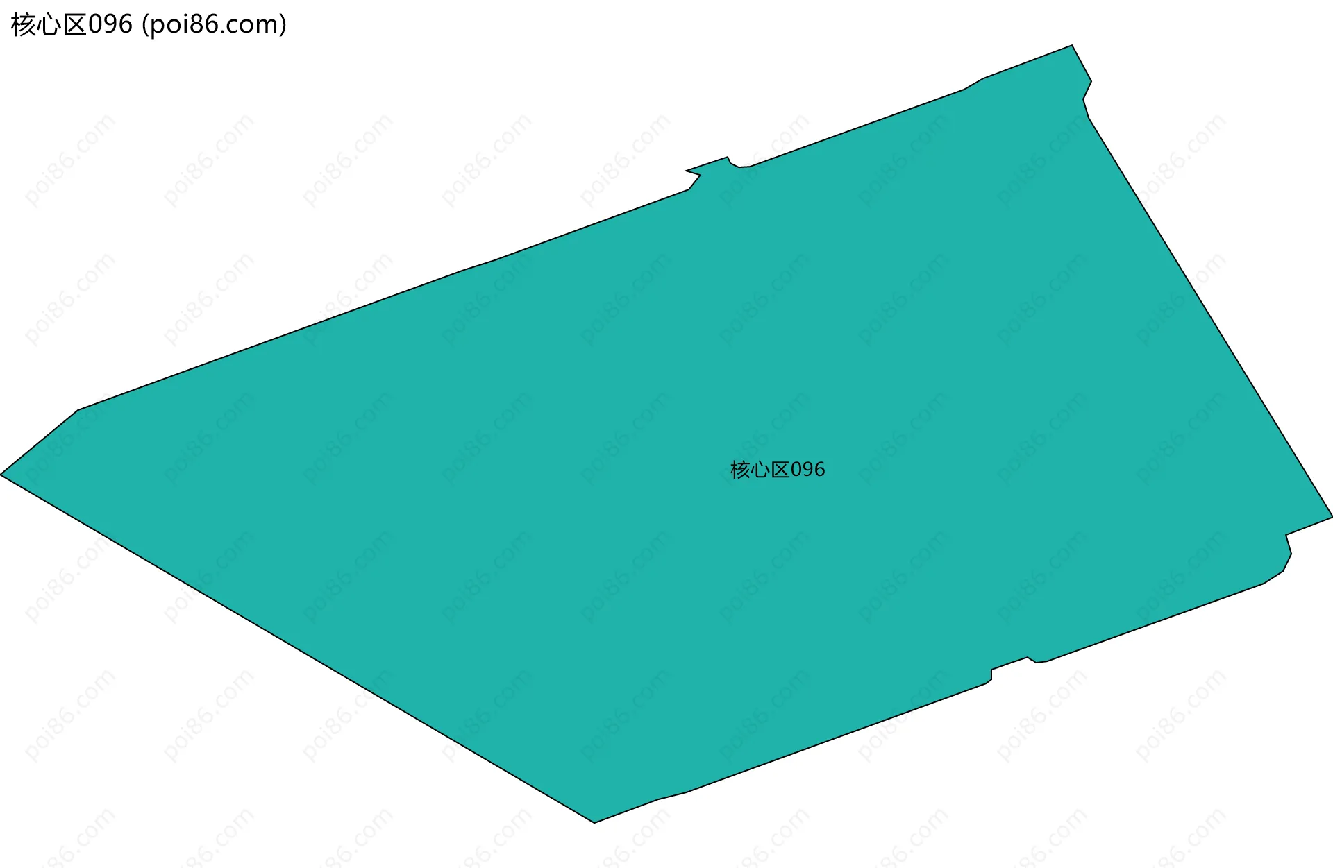 核心区096边界地图