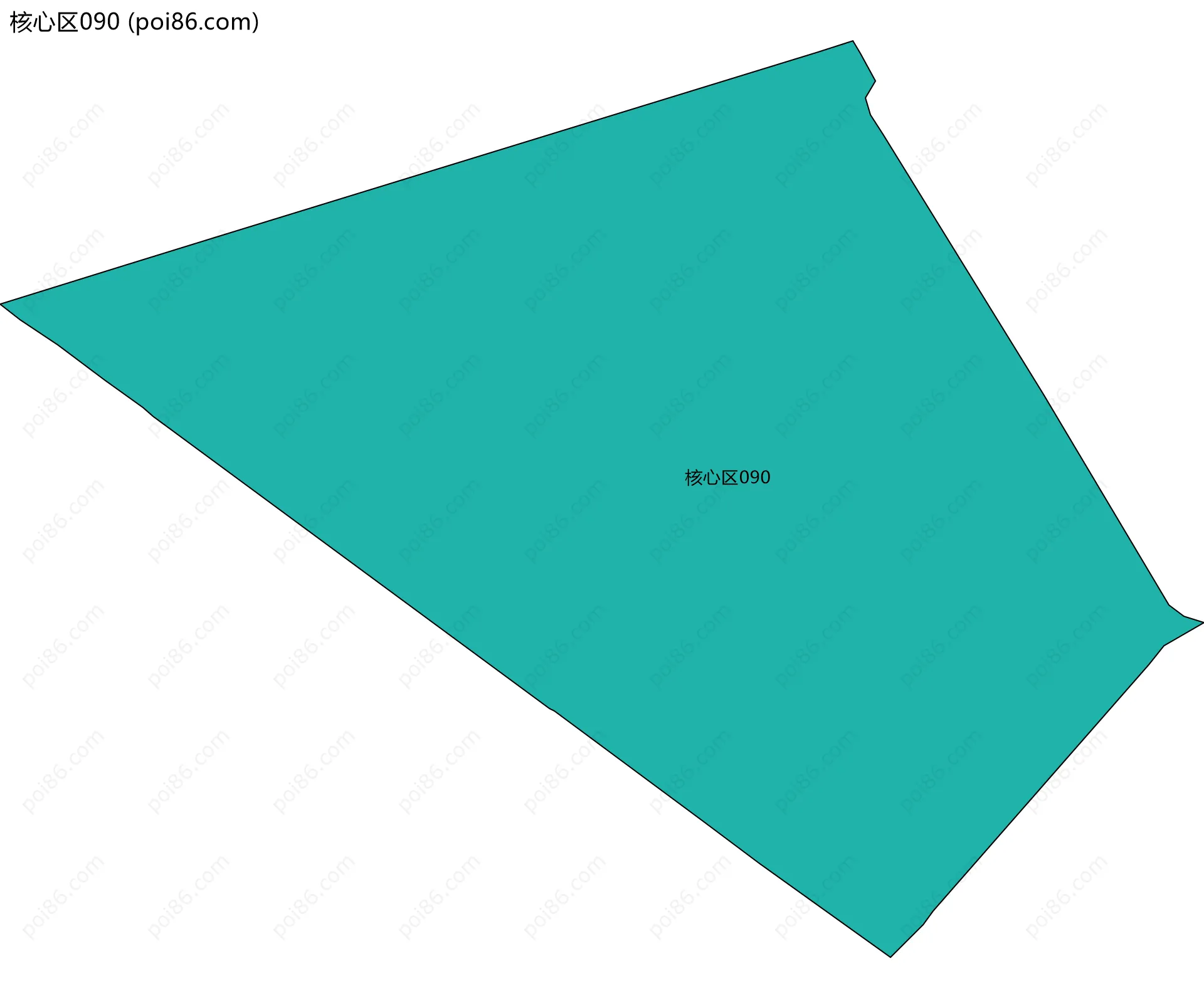核心区090边界地图