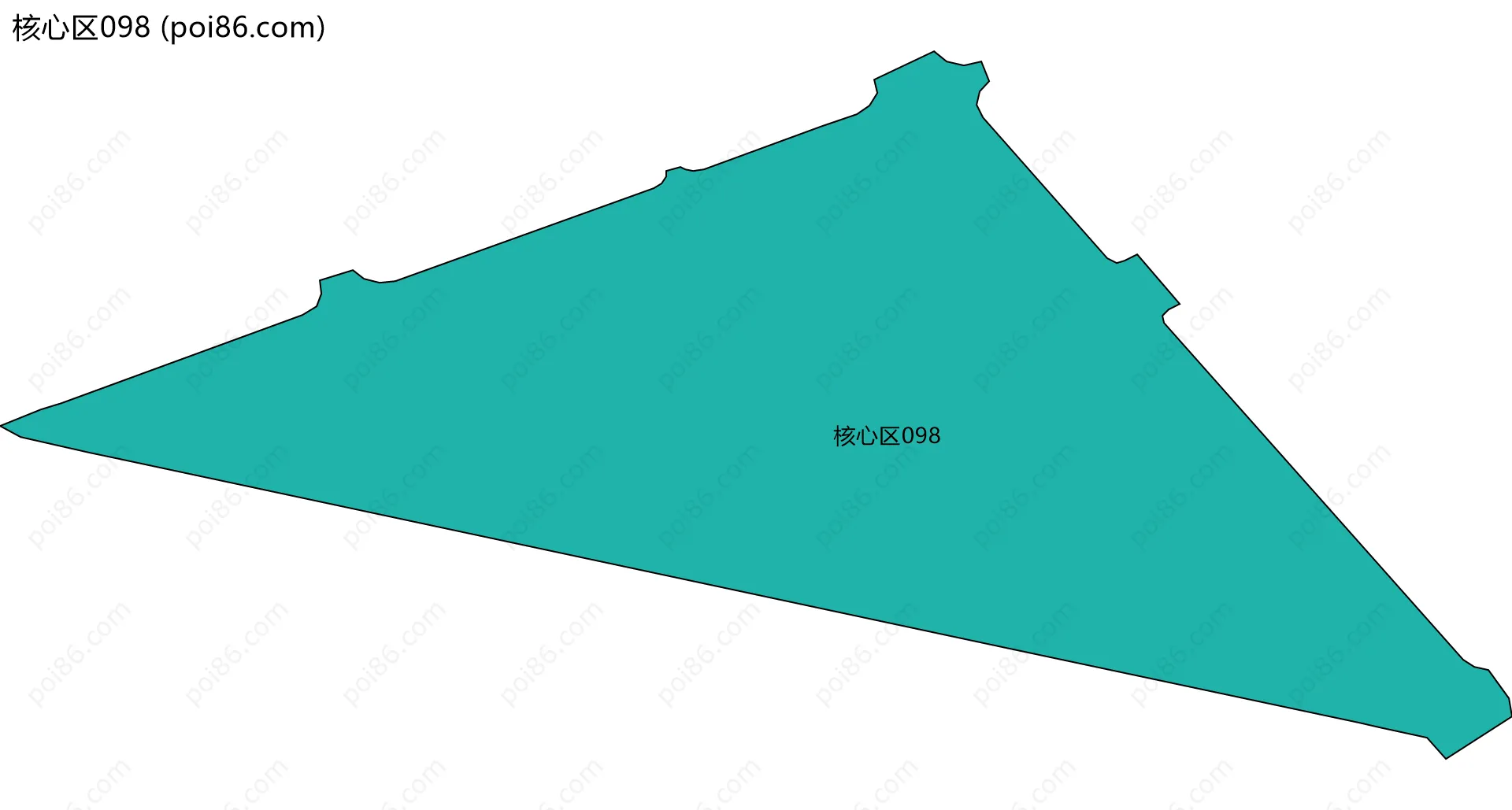 核心区098边界地图