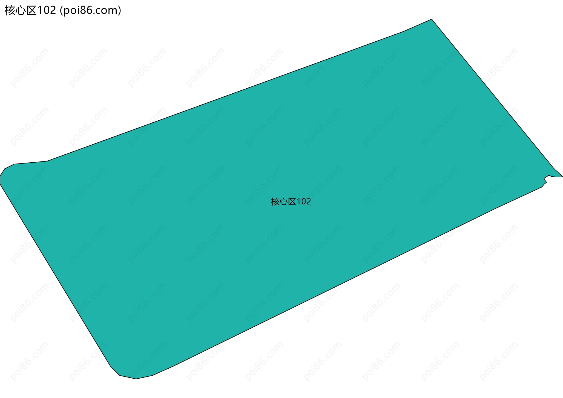 核心区102边界地图