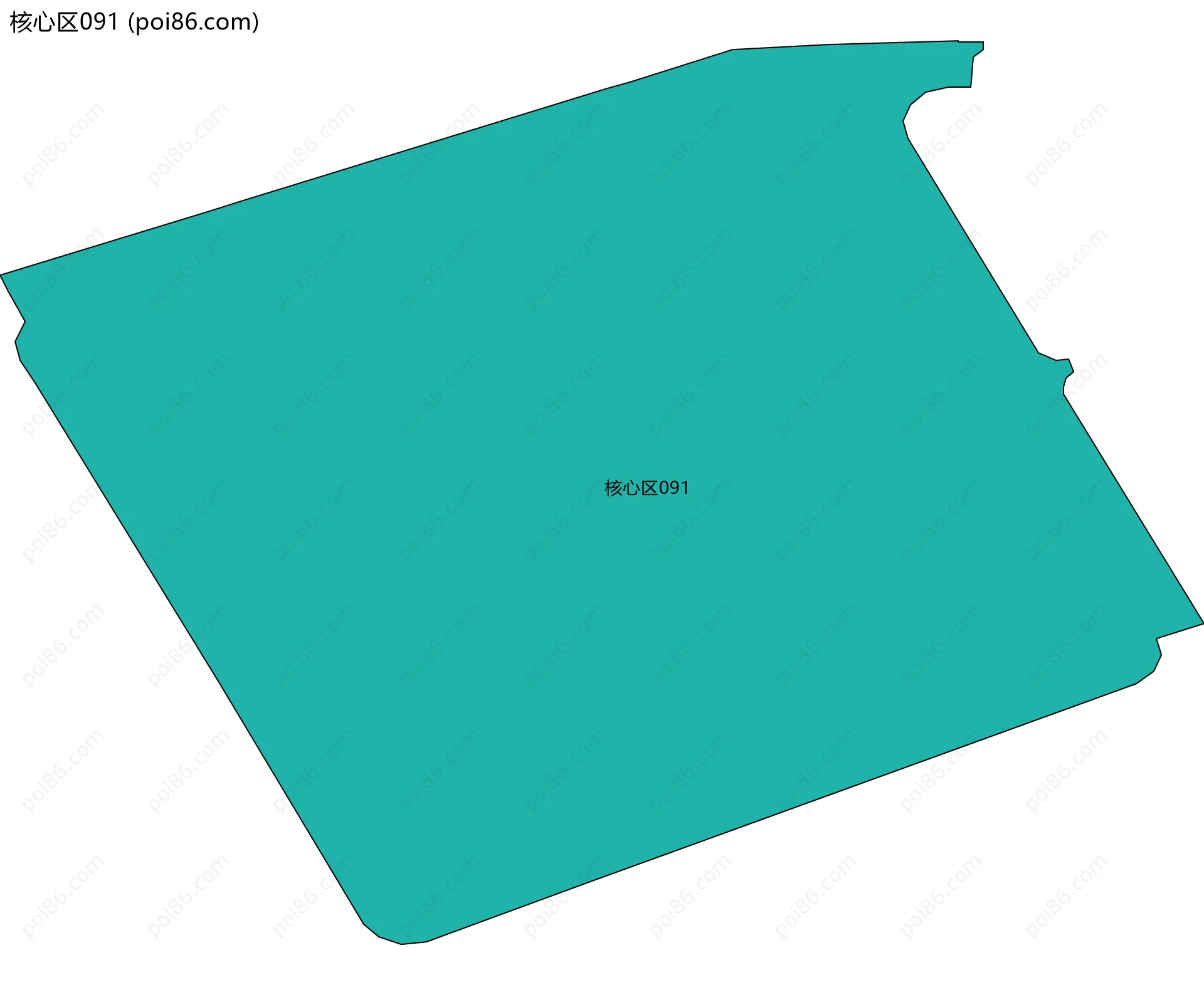 核心区091边界地图