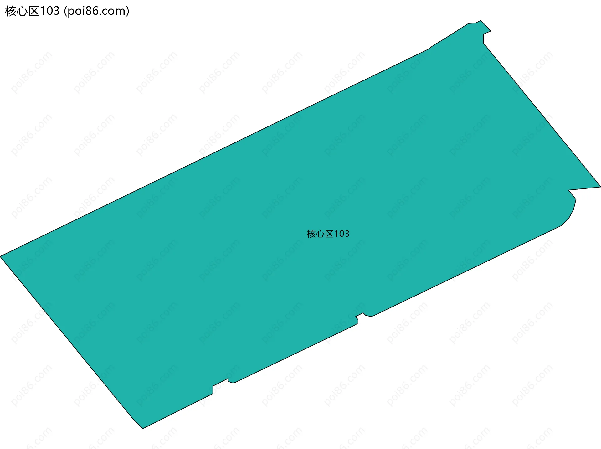 核心区103边界地图