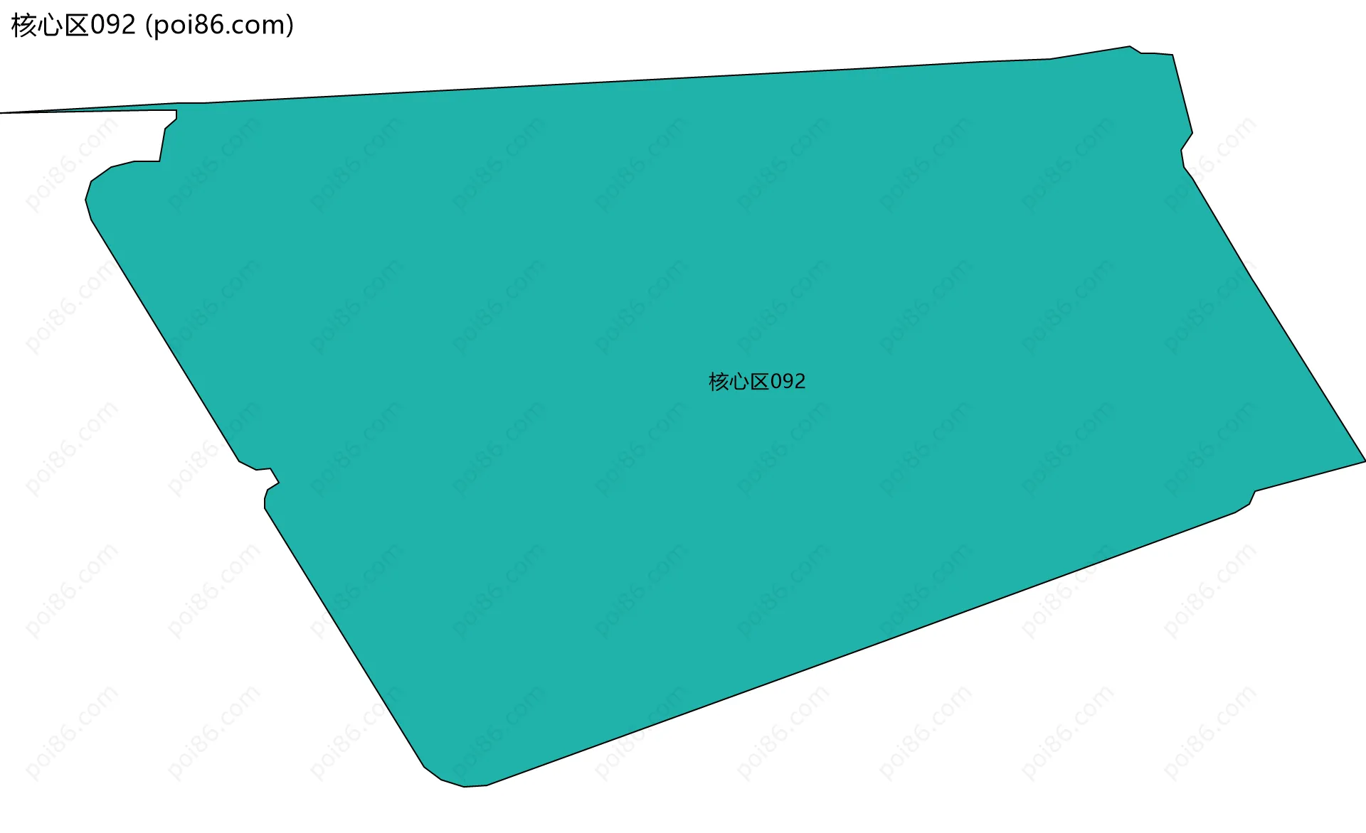 核心区092边界地图