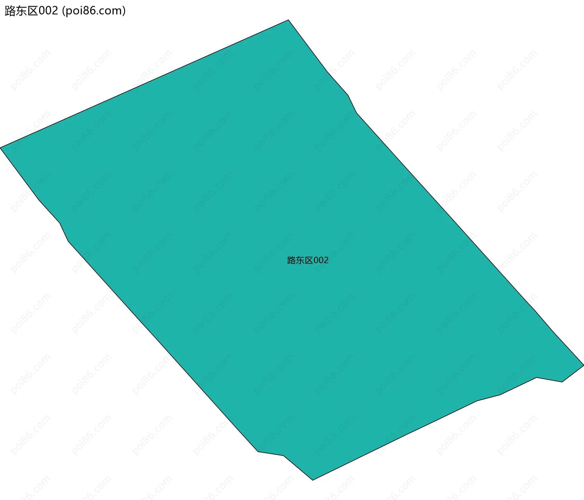路东区002边界地图