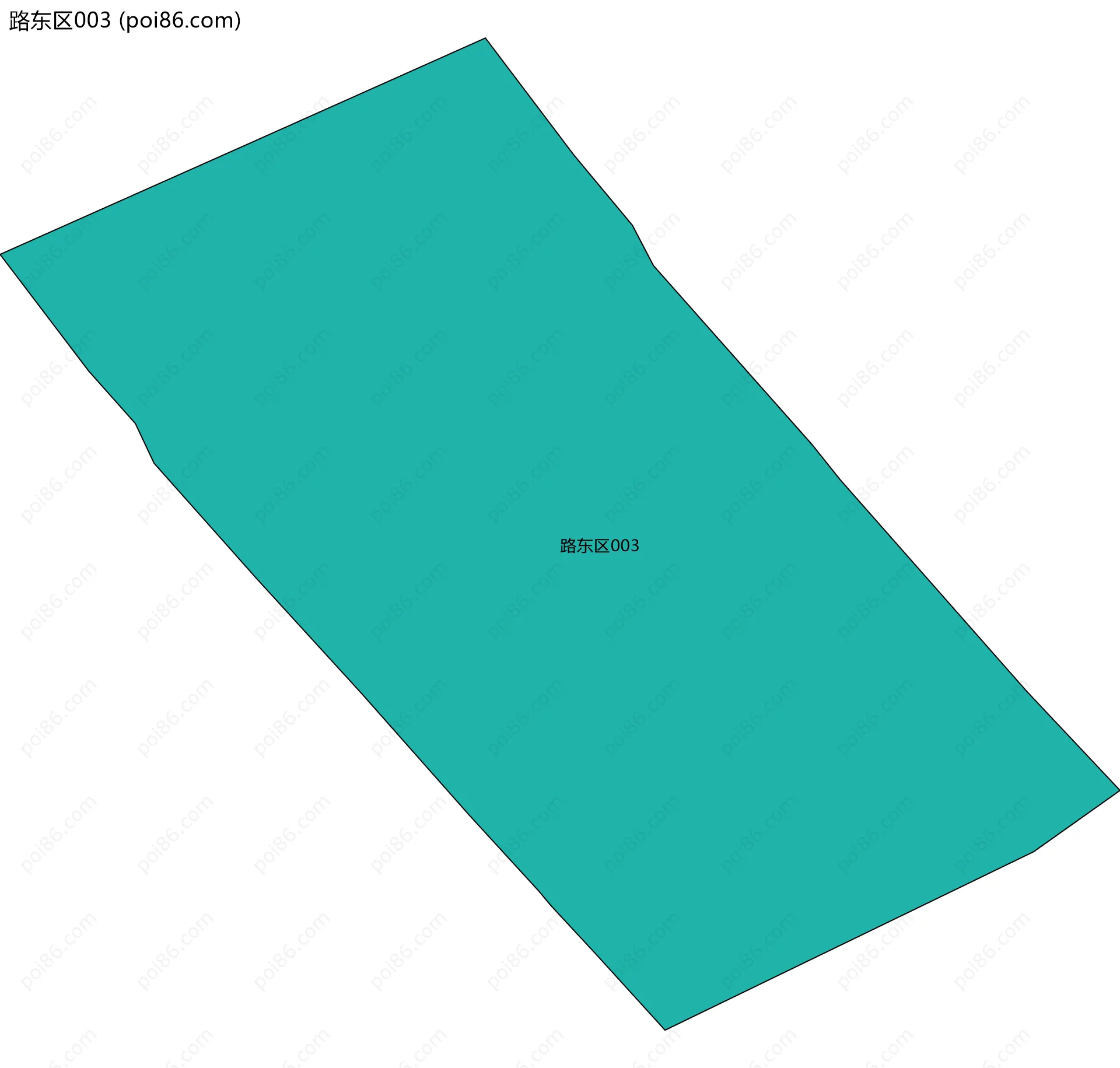 路东区003边界地图