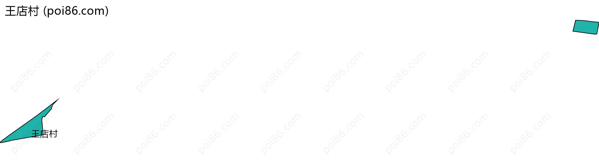 王店村边界地图