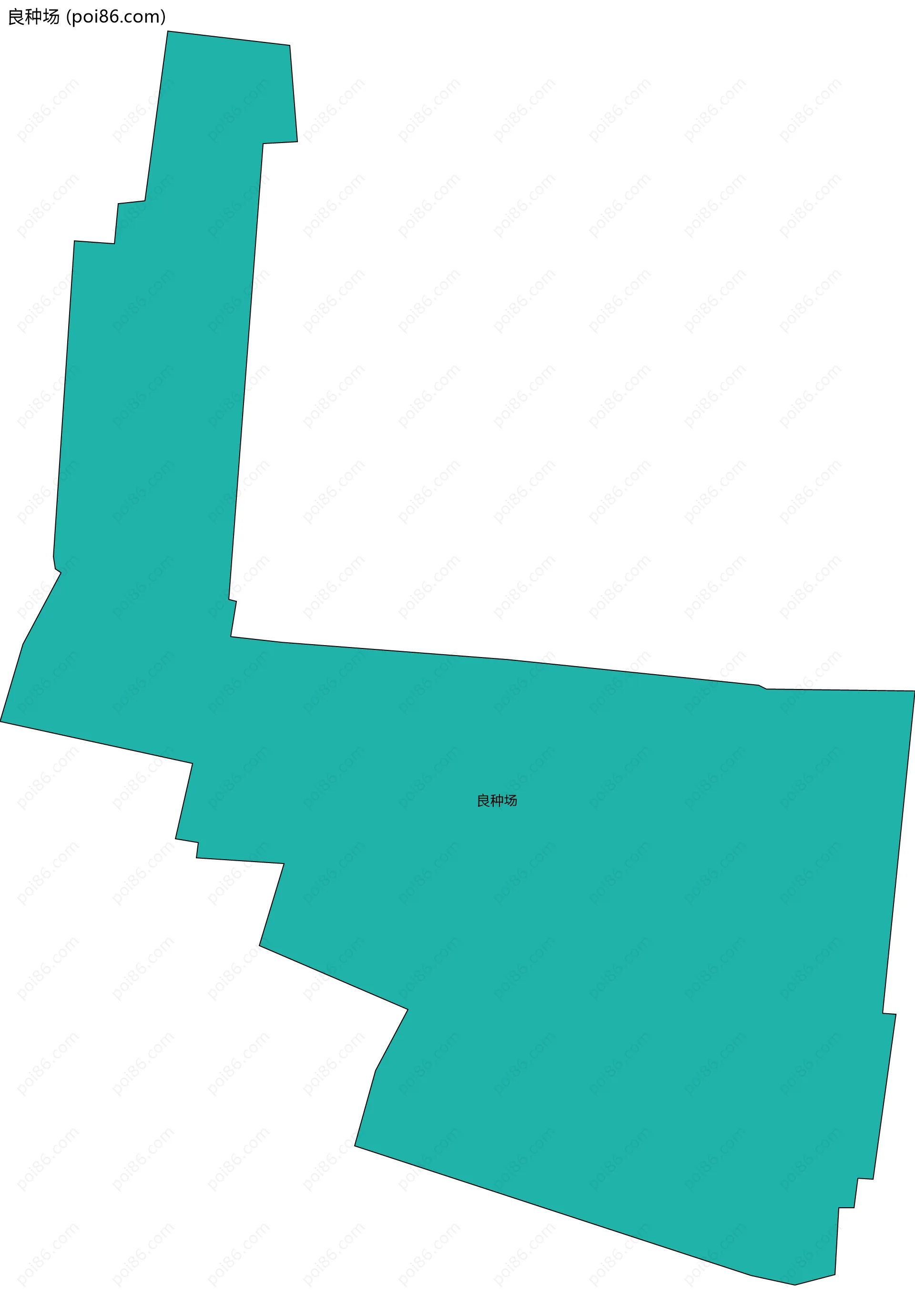 良种场边界地图
