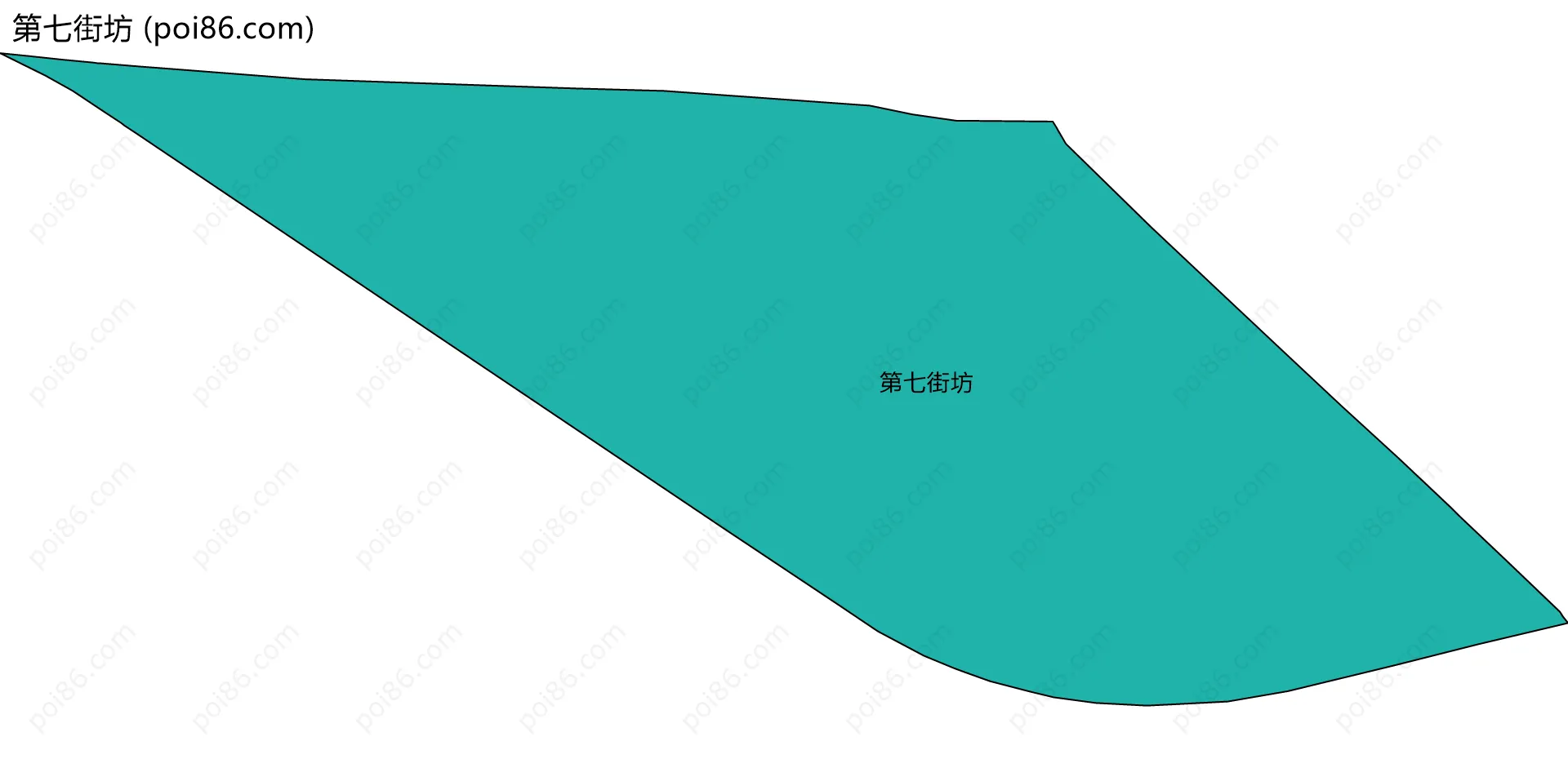第七街坊边界地图