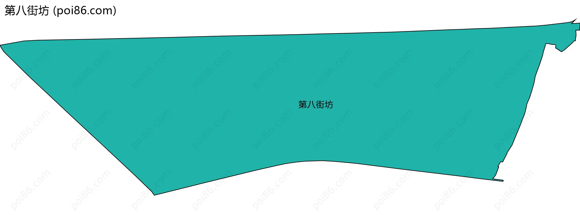 第八街坊边界地图