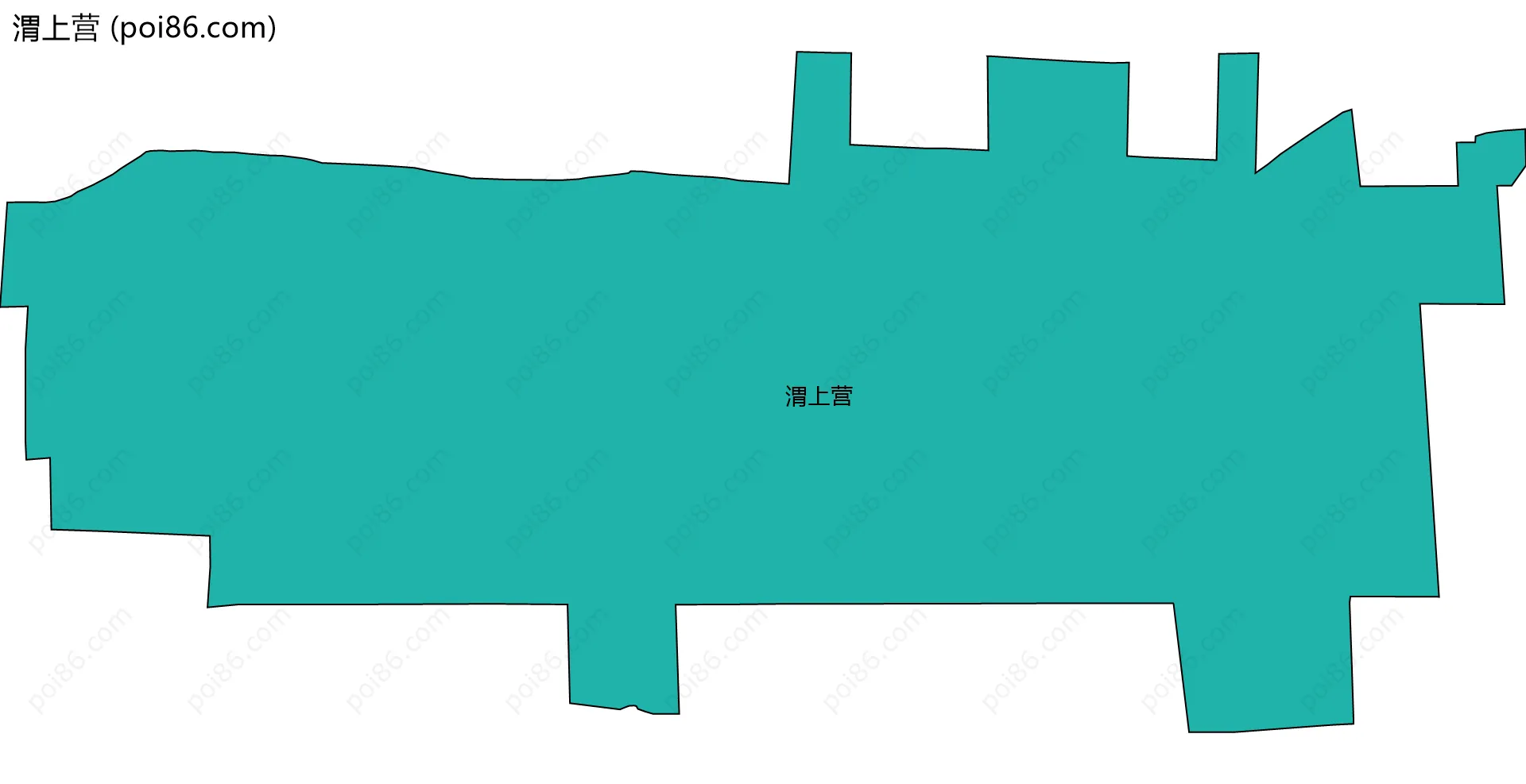 渭上营边界地图