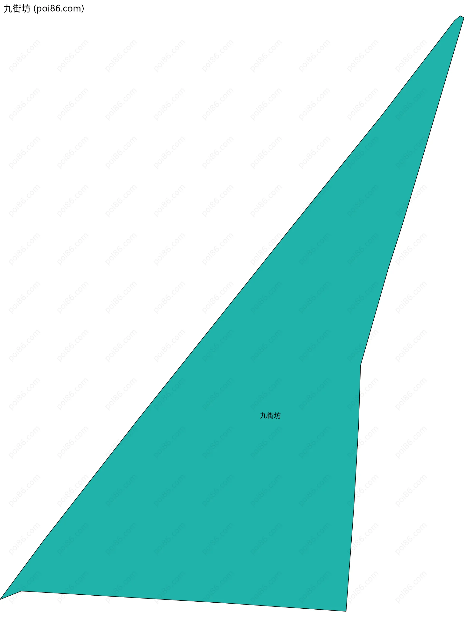 九街坊边界地图