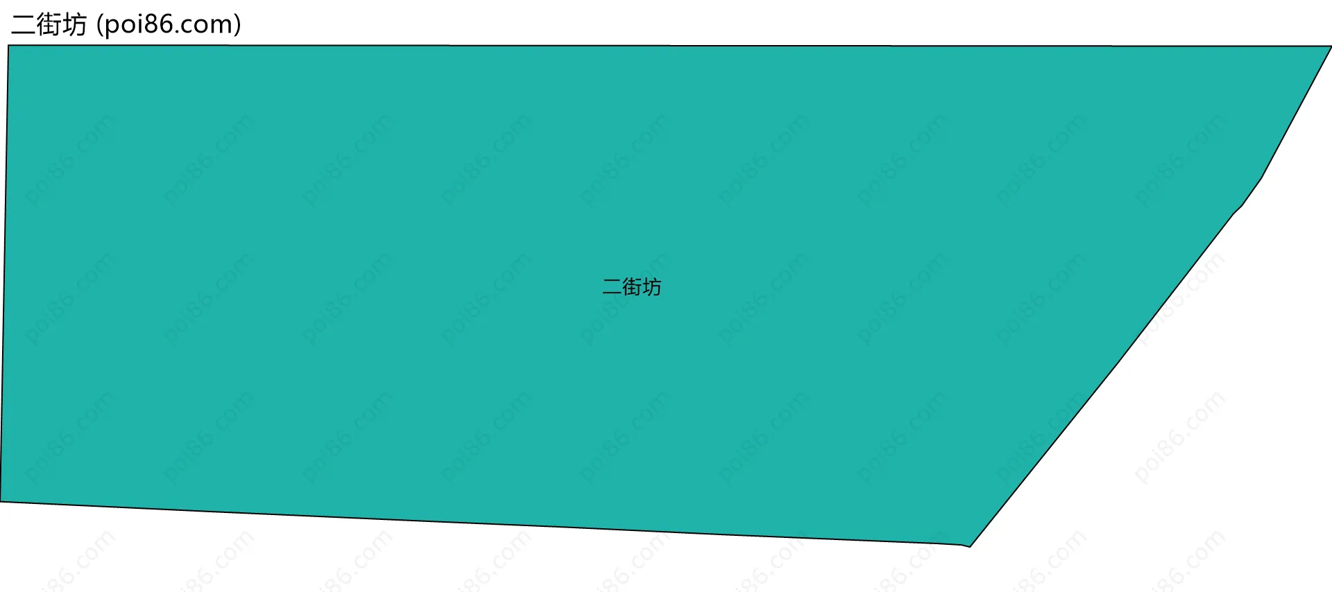 二街坊边界地图