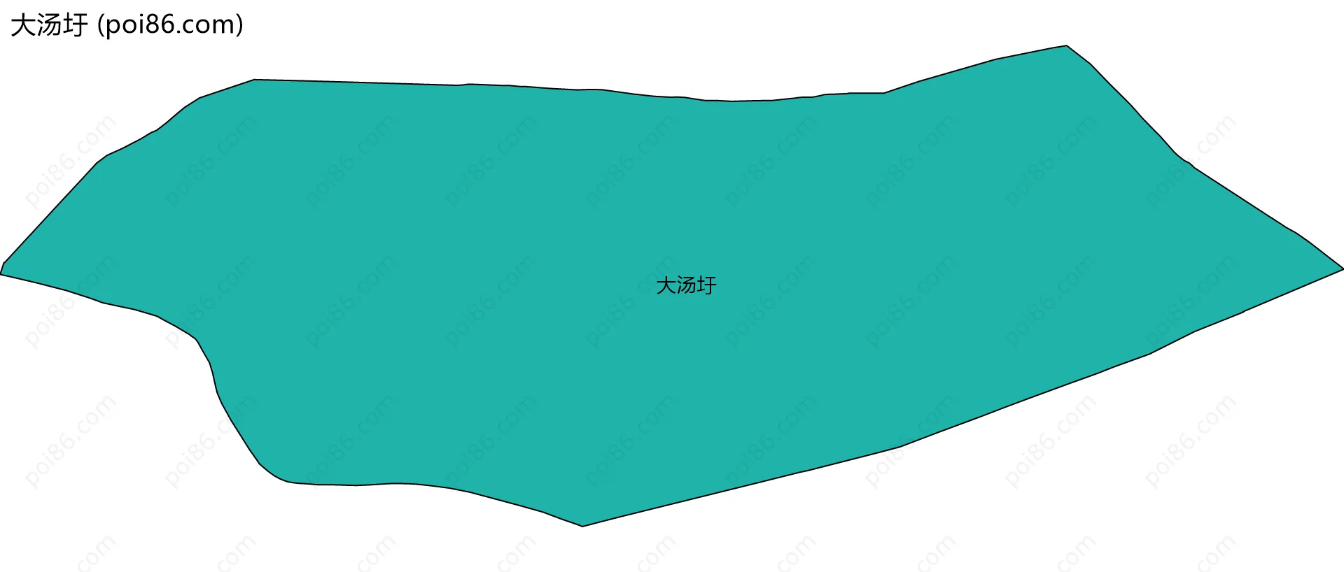 大汤圩边界地图