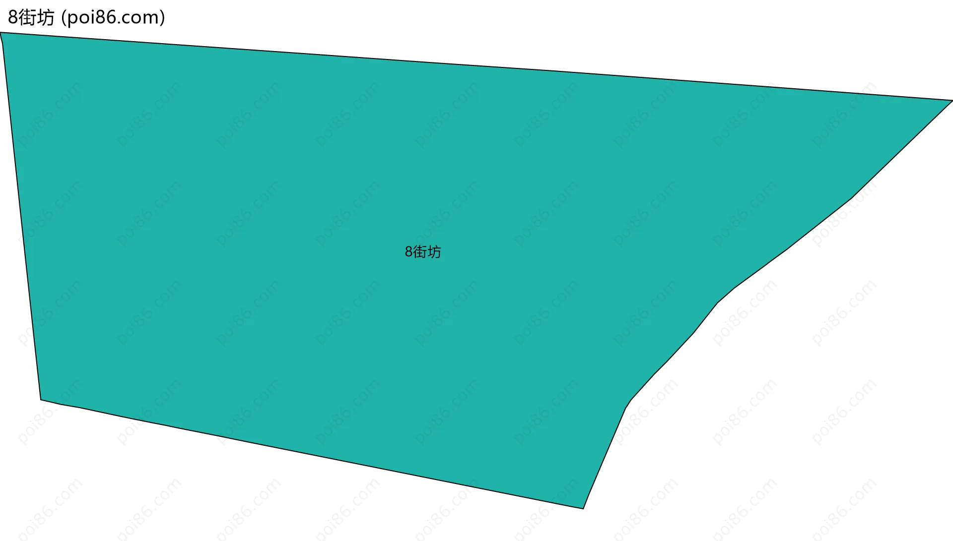 8街坊边界地图