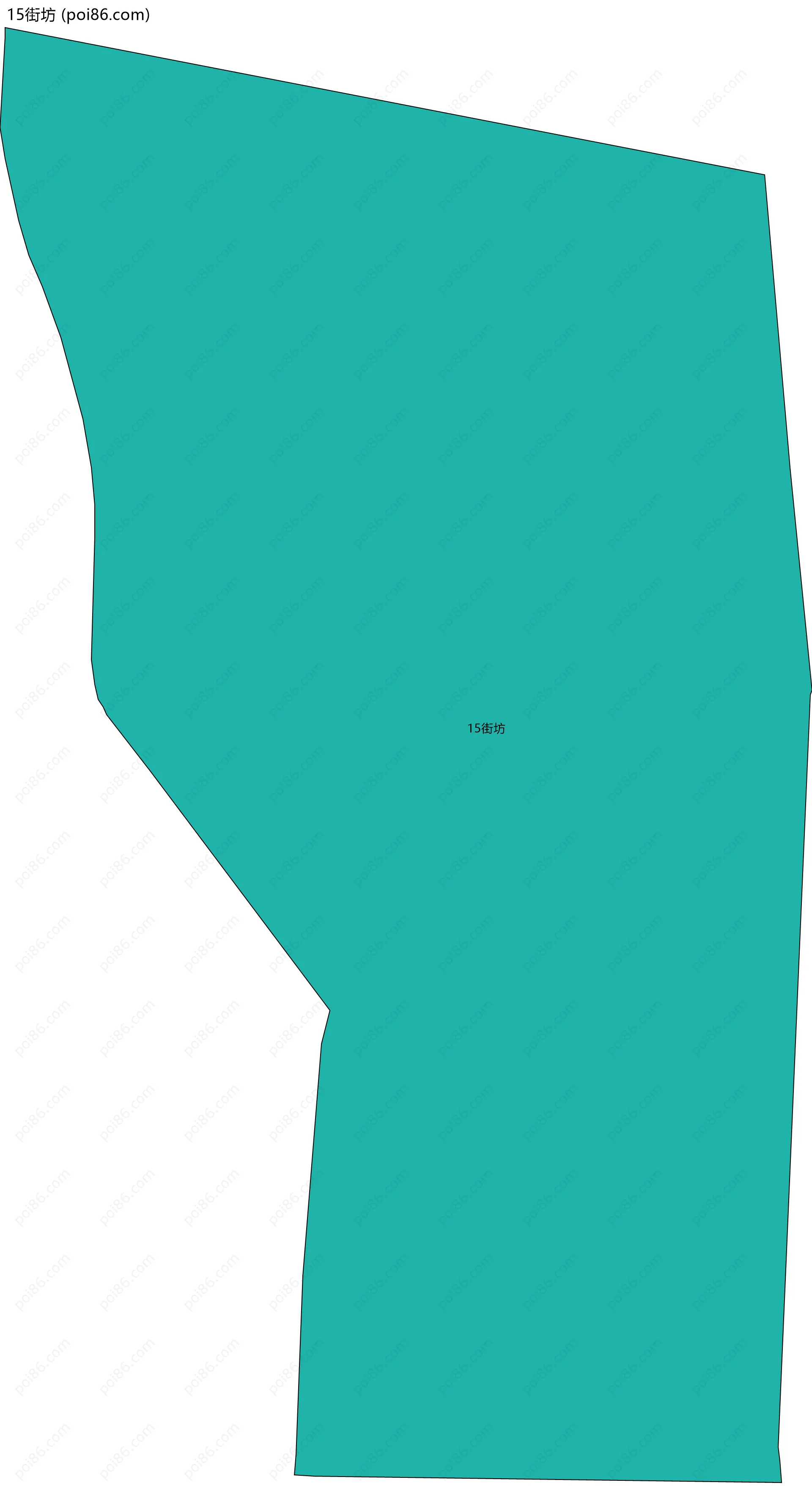15街坊边界地图