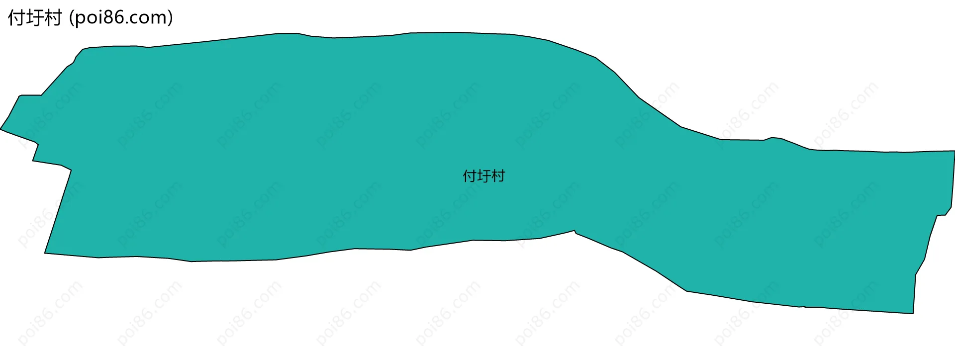 付圩村边界地图