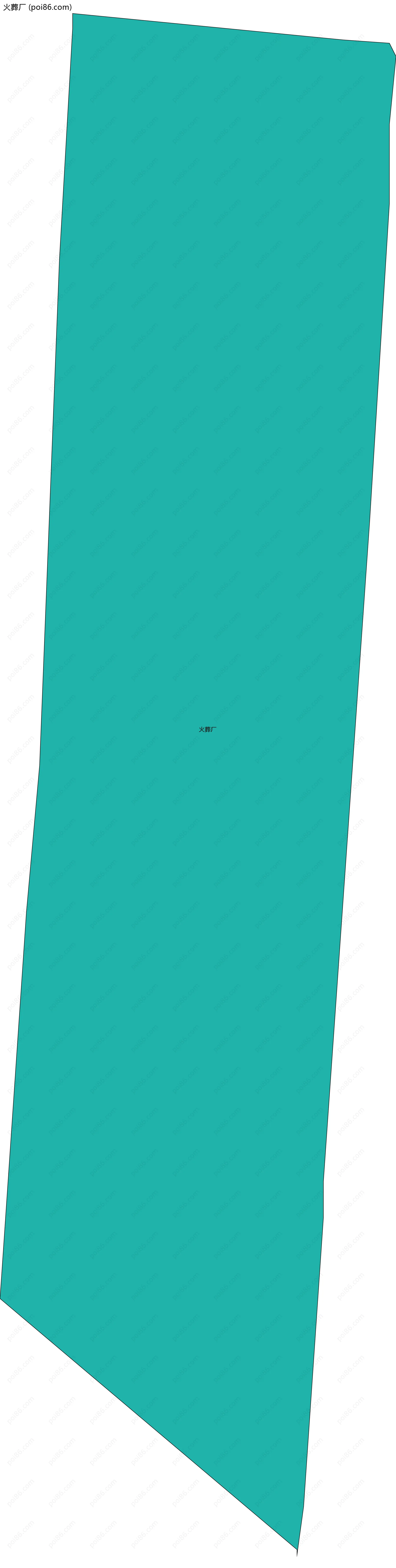 火葬厂边界地图