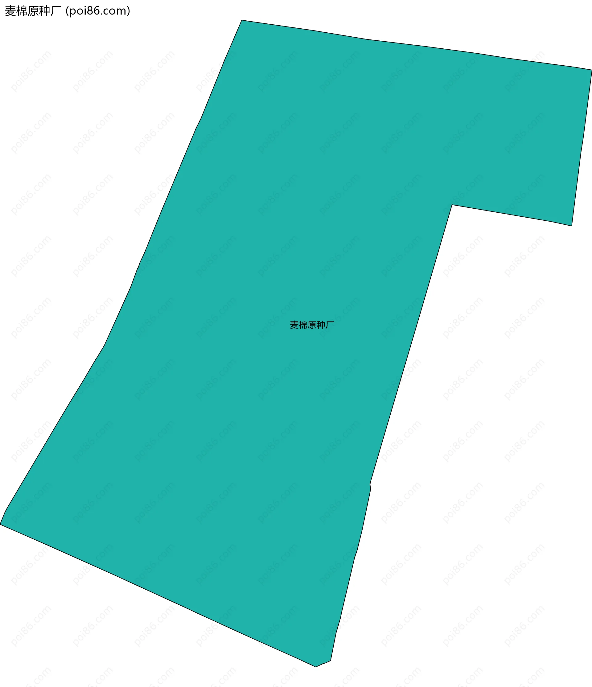 麦棉原种厂边界地图