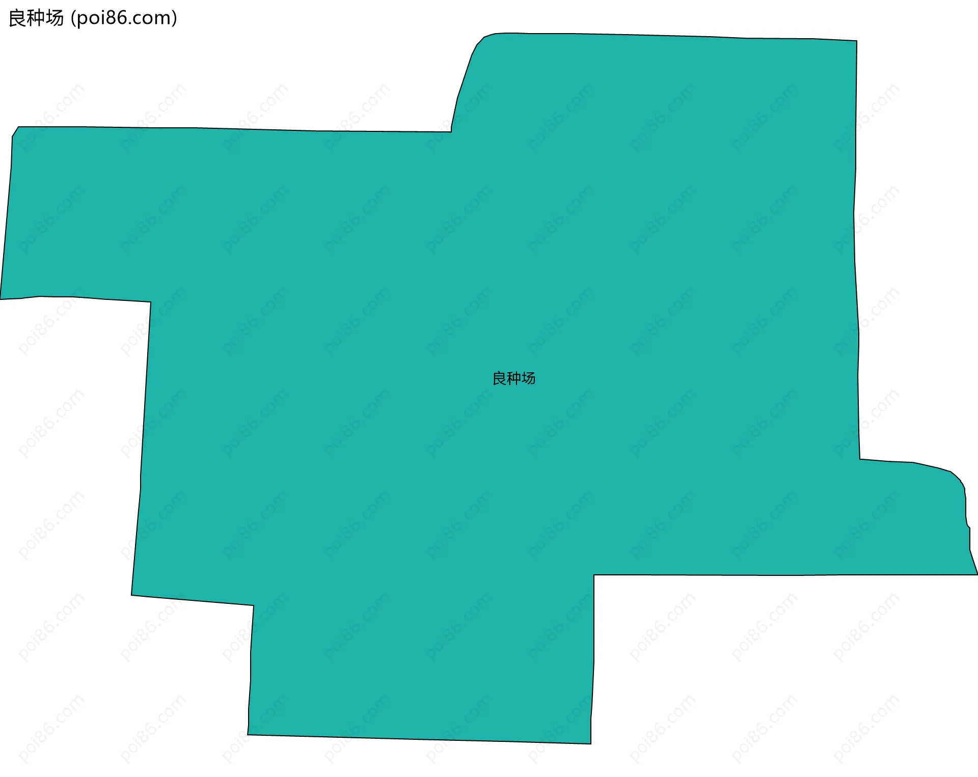良种场边界地图