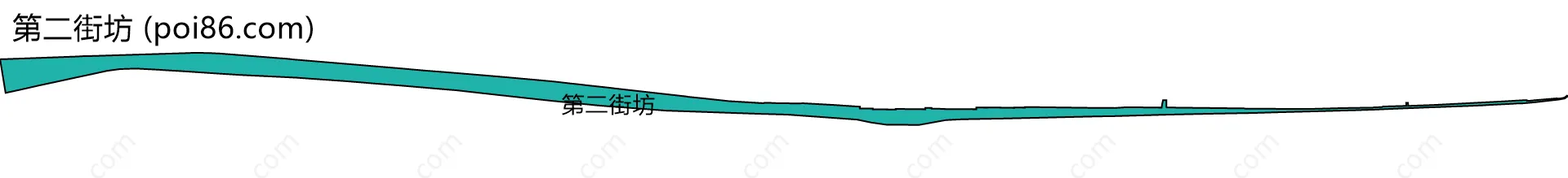 第二街坊边界地图