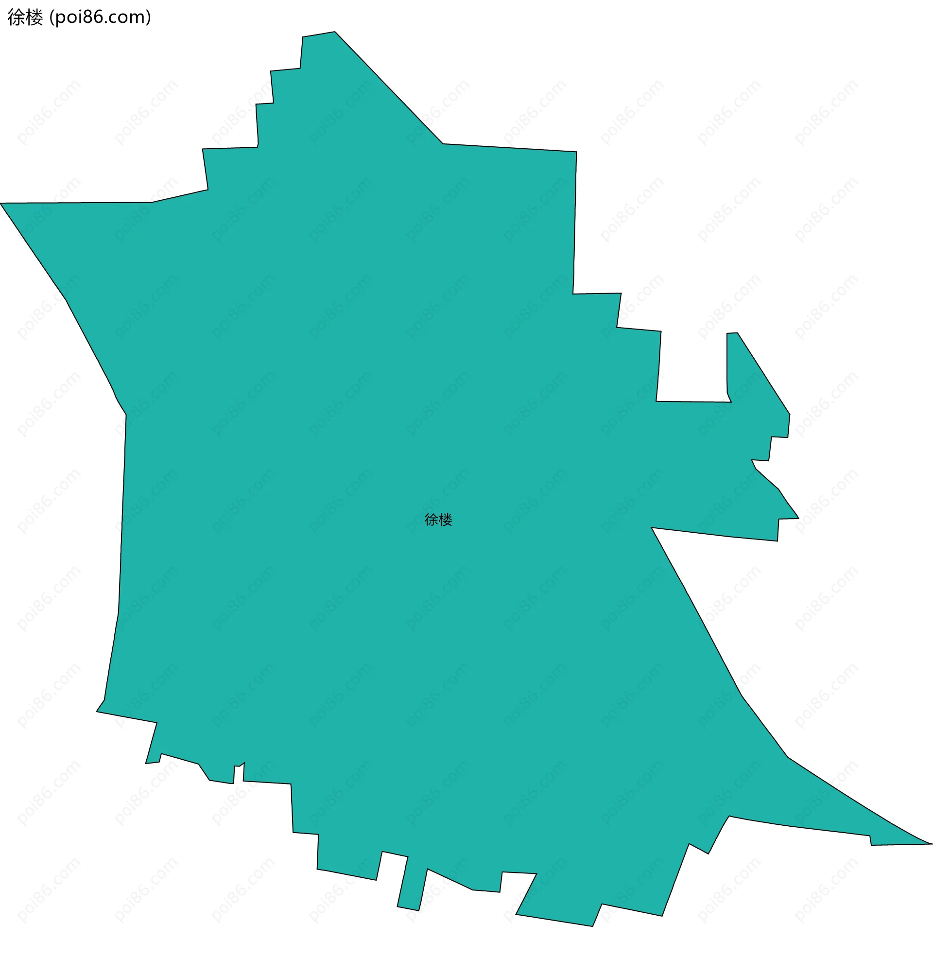徐楼边界地图