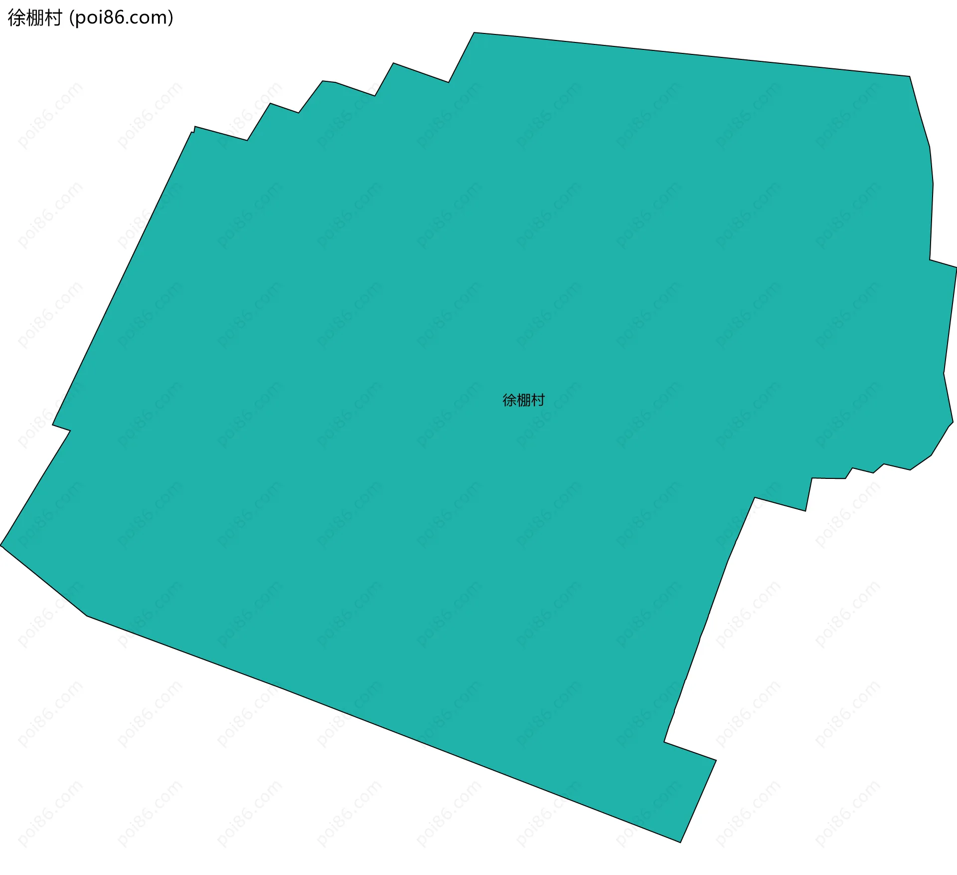 徐棚村边界地图