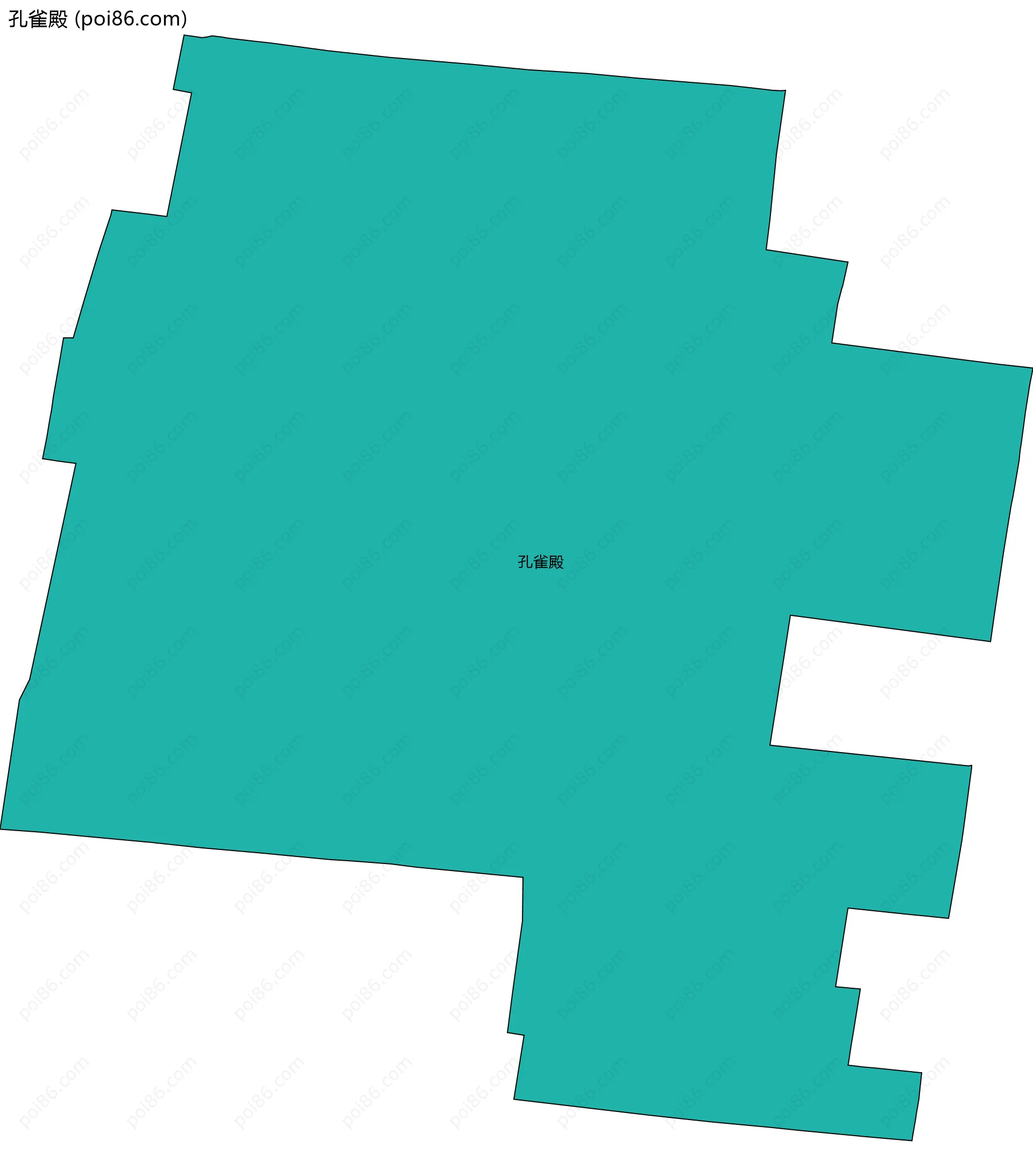 孔雀殿边界地图