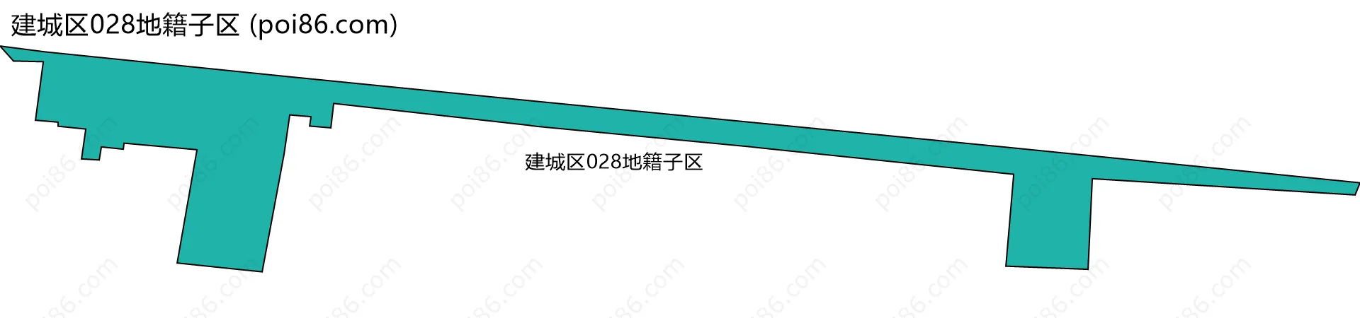 建城区028地籍子区边界地图